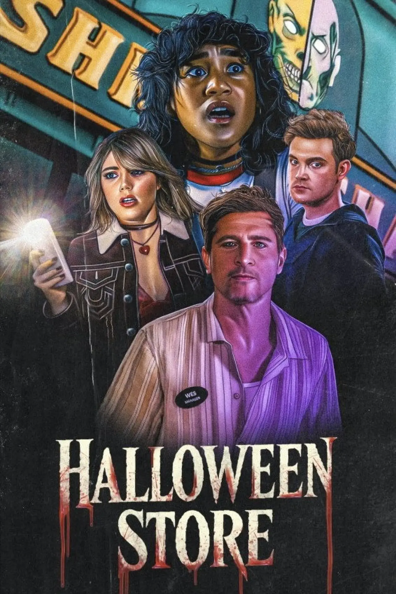 Plakat filmowy "Halloween Store"