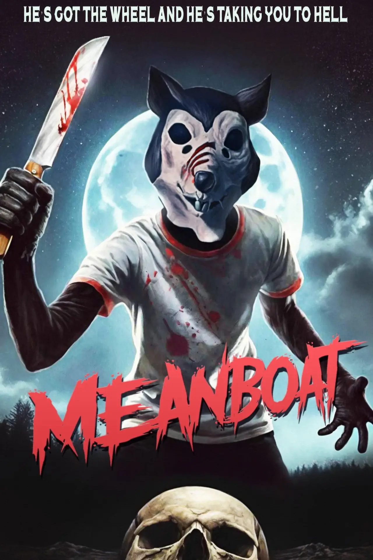 Plakat filmowy "Meanboat"