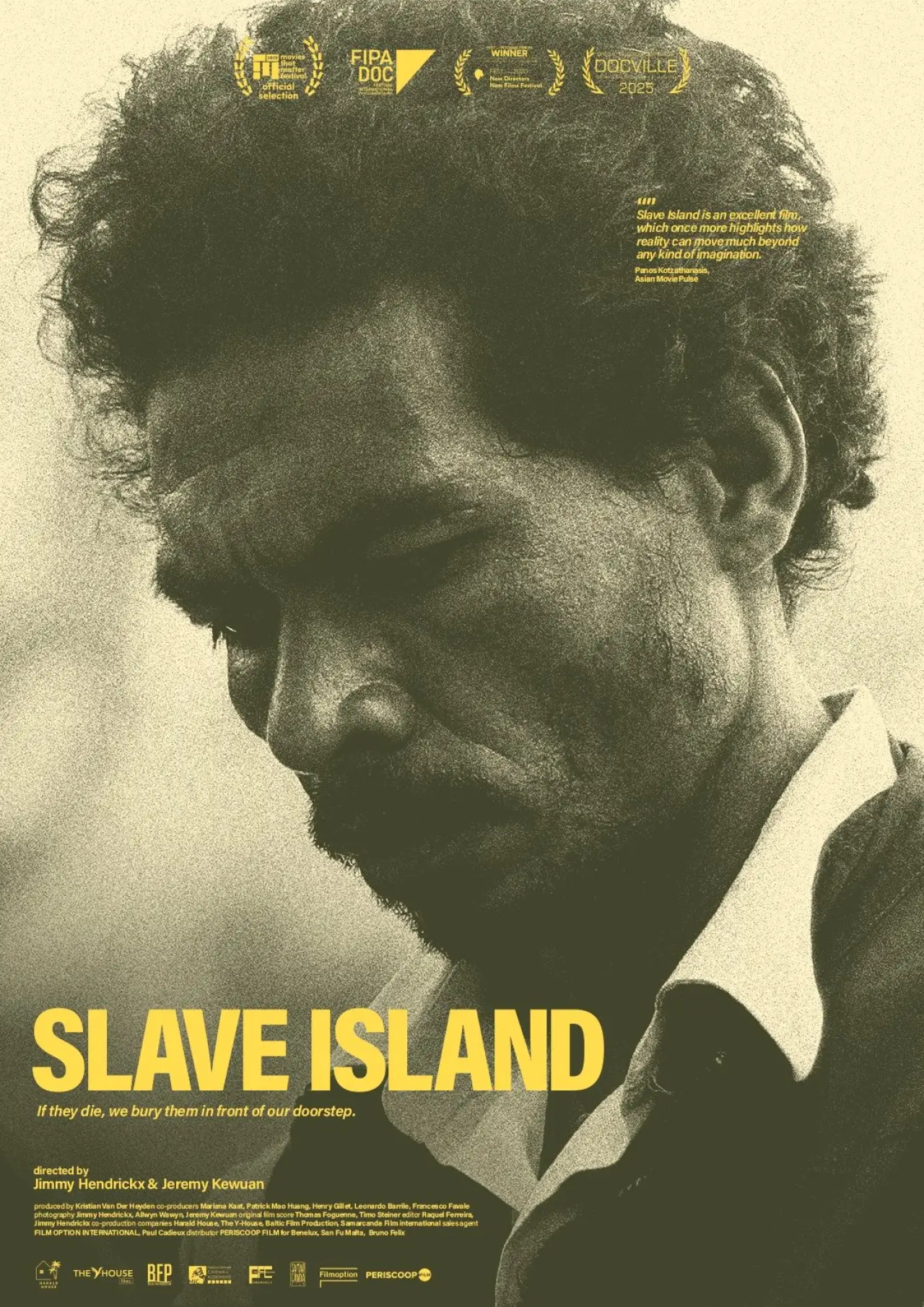 Plakat filmowy "Slave Island"