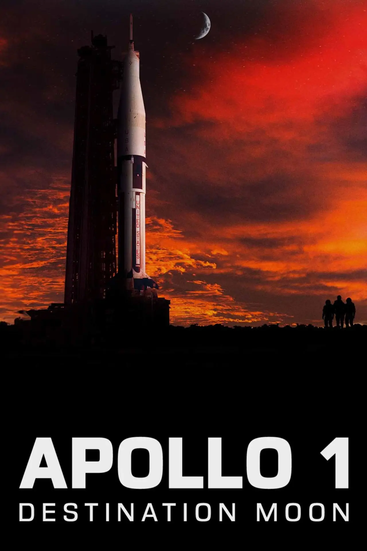 Plakat filmowy "Apollo 1: Destination Moon"