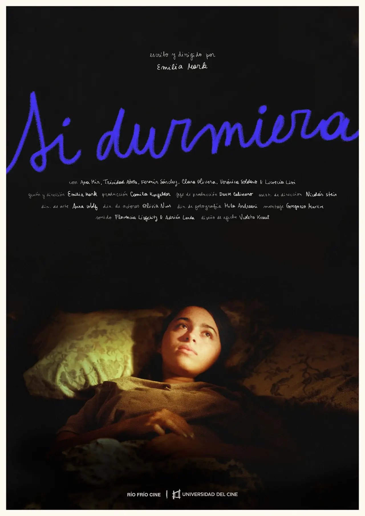 Plakat filmowy "Si durmiera"