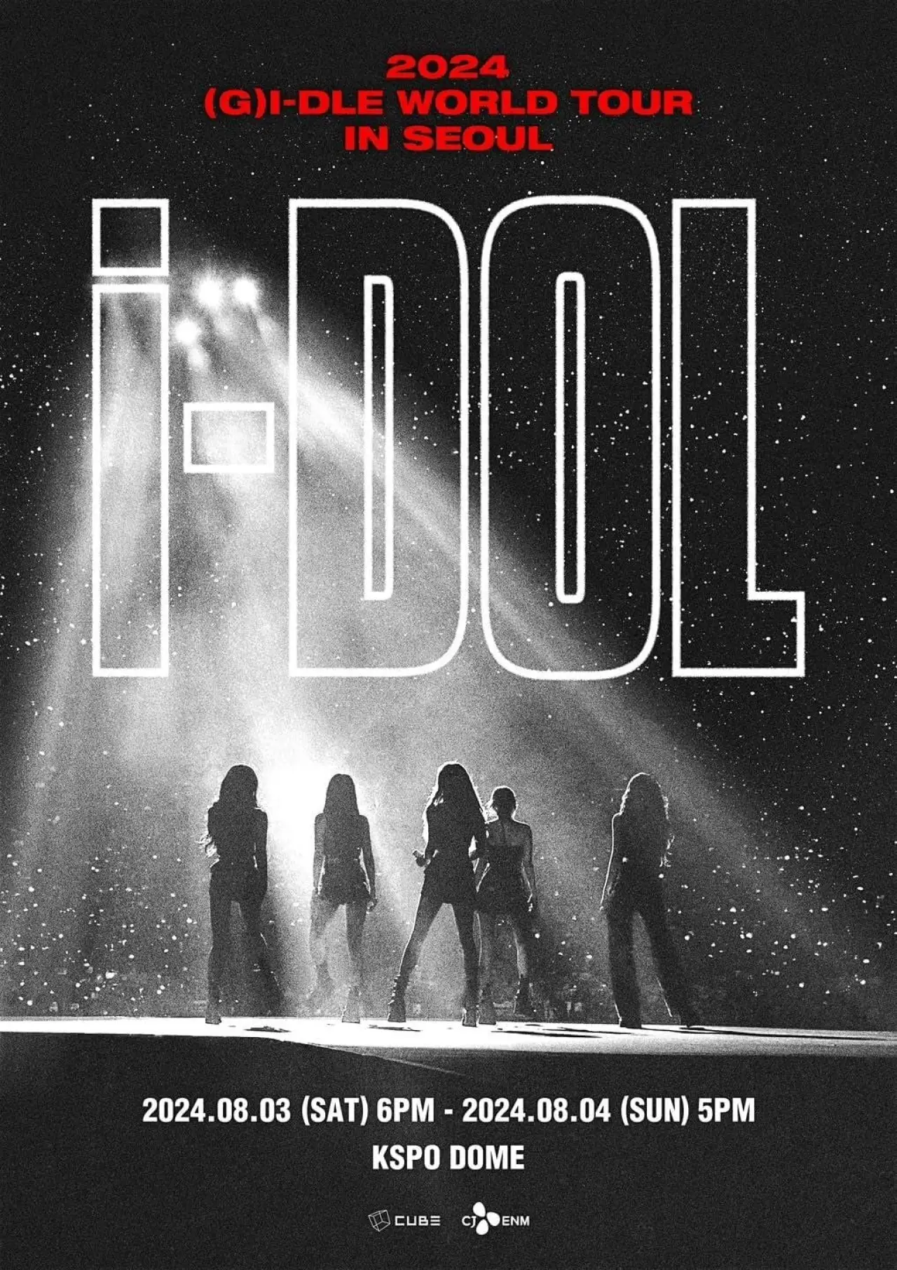 Plakat filmowy "(G)I-DLE - 2024 (G)I-DLE WORLD TOUR [iDOL] IN SEOUL"
