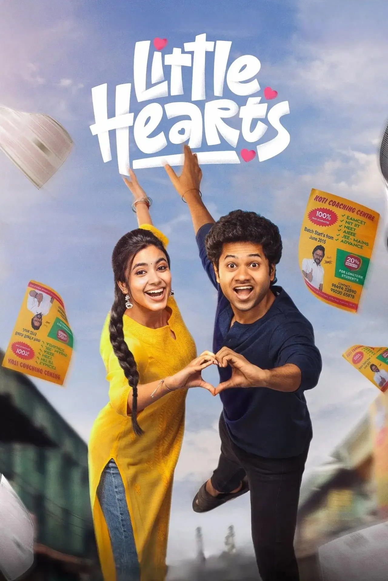 Plakat filmowy "లిటిల్ హార్ట్స్"