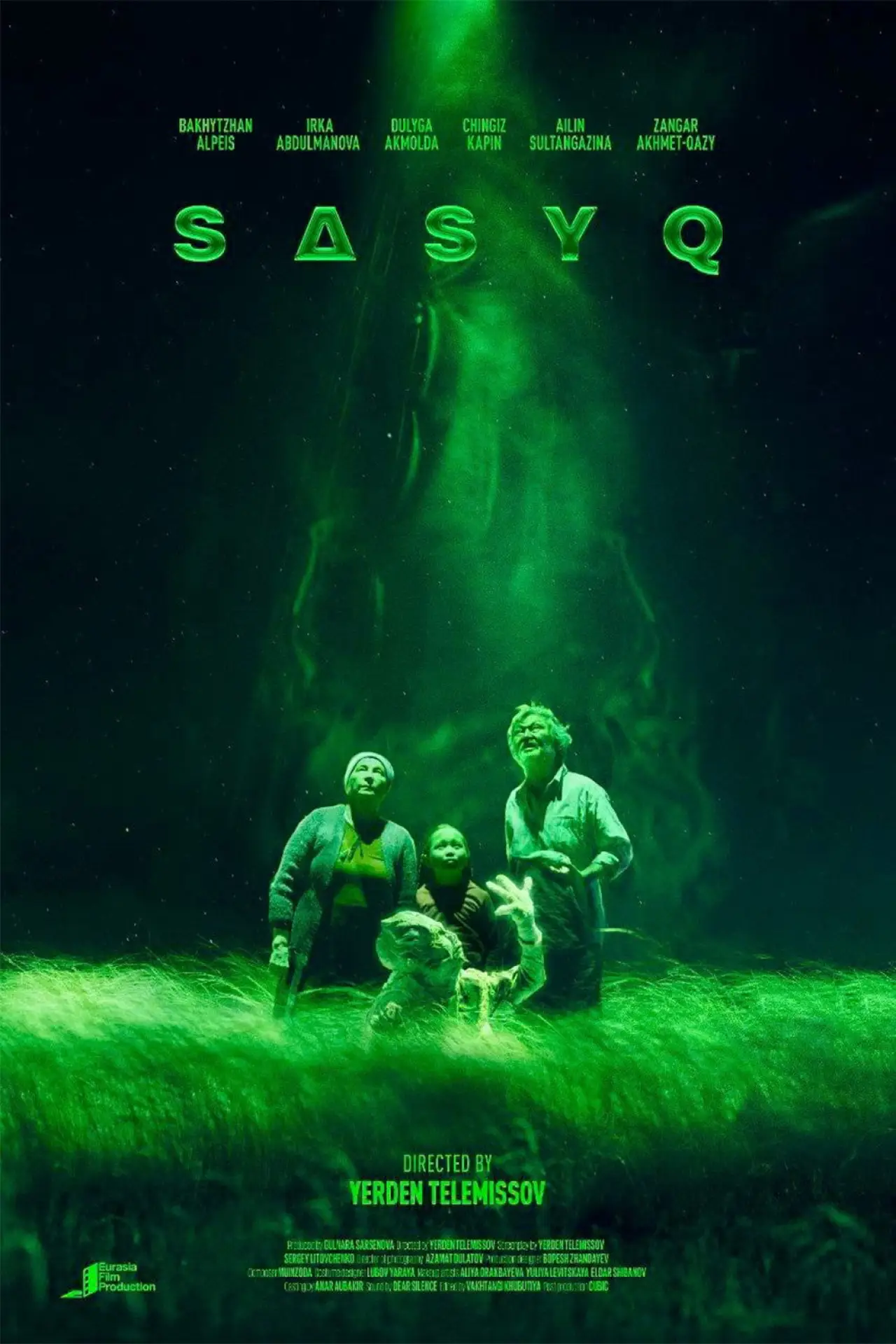 Plakat filmowy "Sasyq"