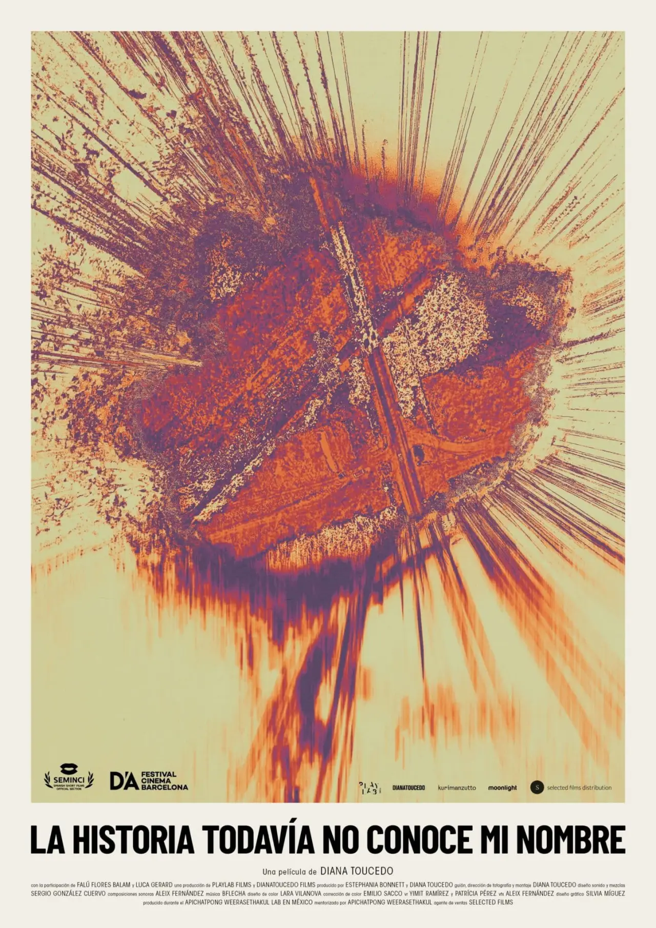 Plakat filmowy "La Historía todavía No Conoce mi Nombre"