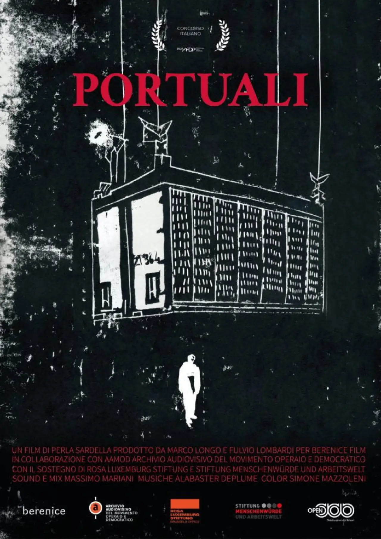 Plakat filmowy "Portuali"