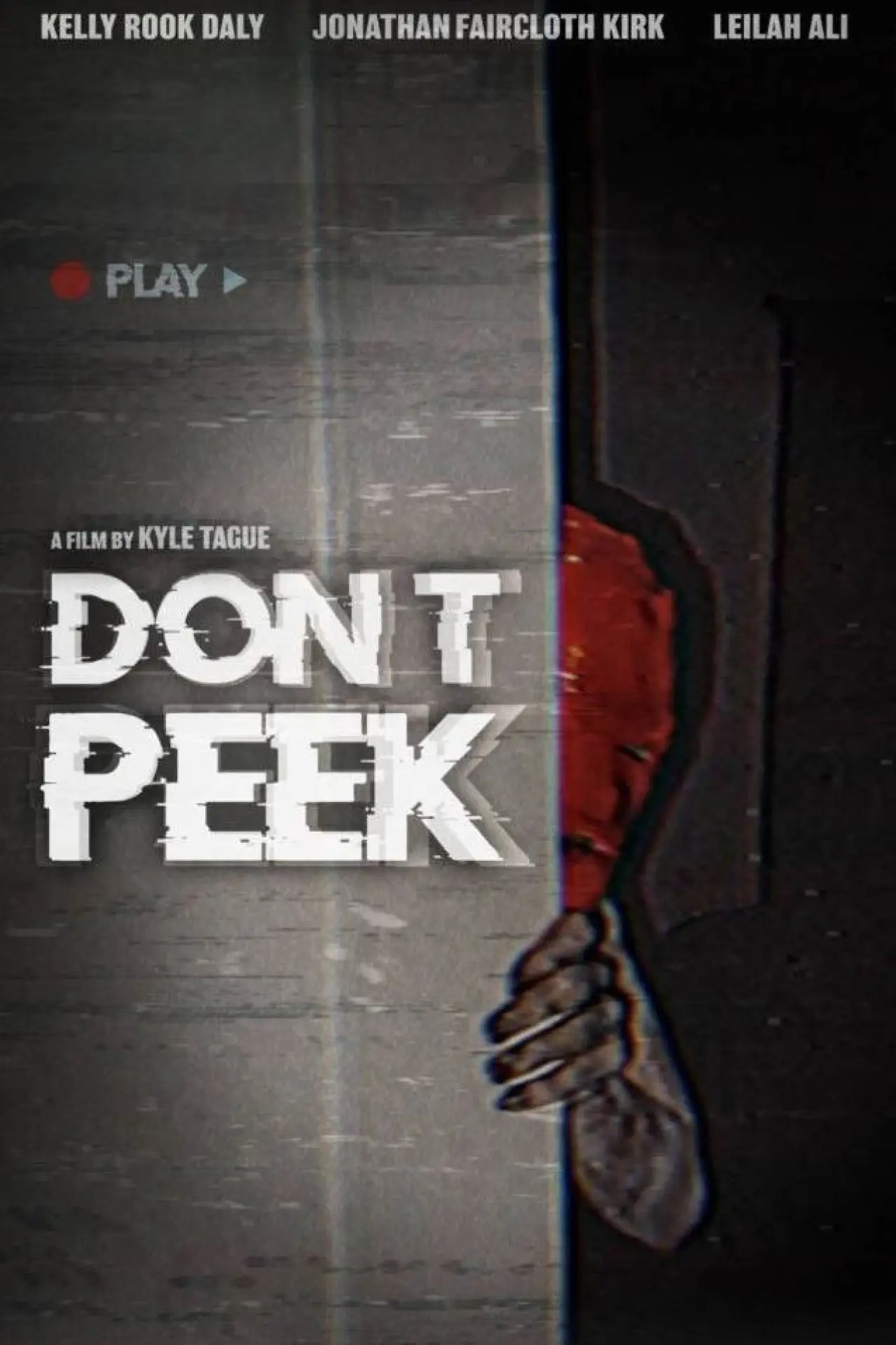 Plakat filmowy "Don’t Peek"