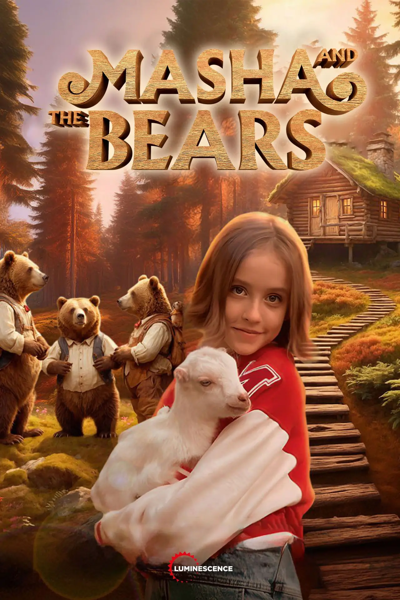 Plakat filmowy "Маша и Медведи"