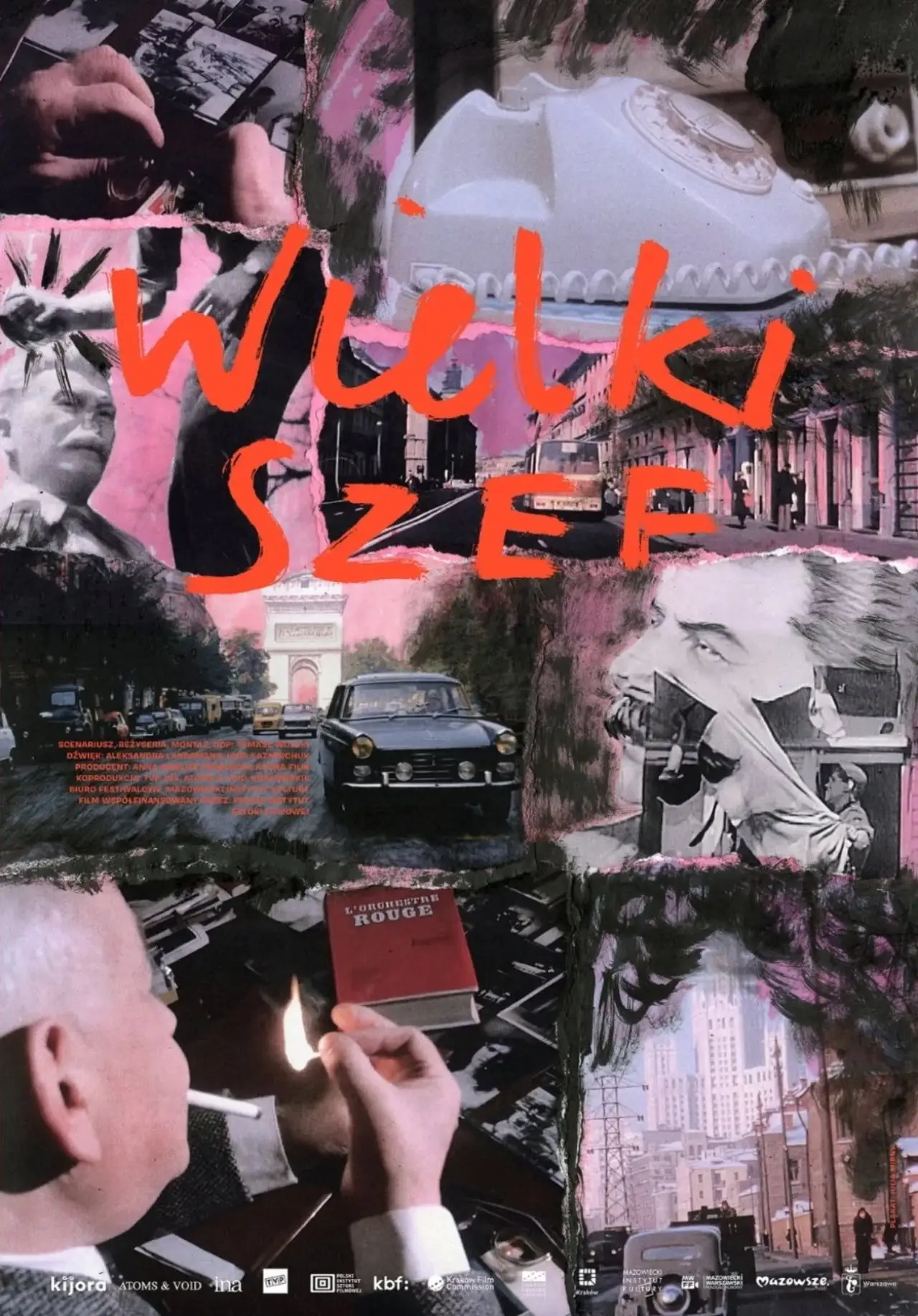 Plakat filmowy "Wielki szef"