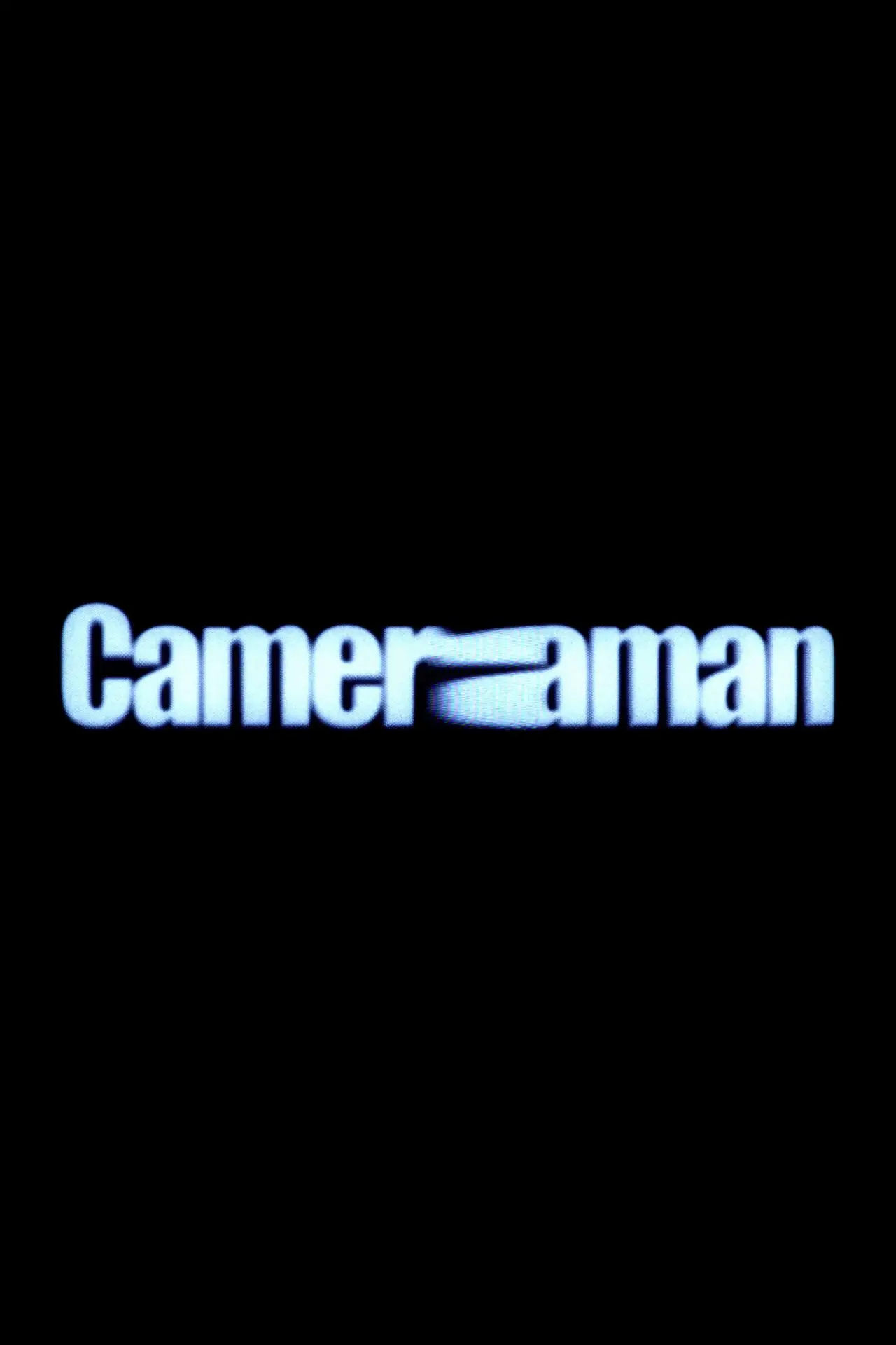Plakat filmowy "Cameraman"