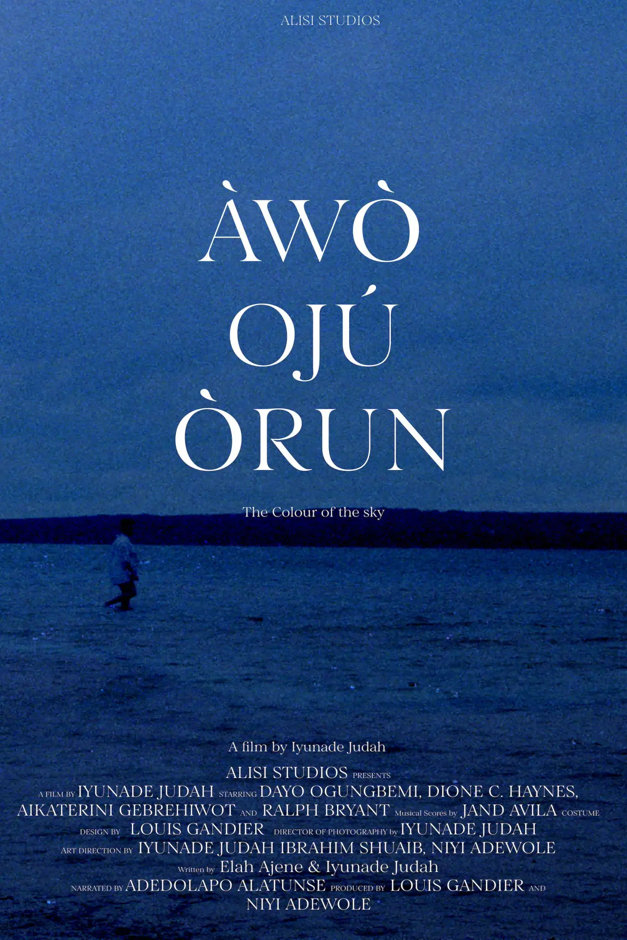 Plakat filmowy "Àwọ̀ ojú ọ̀run"