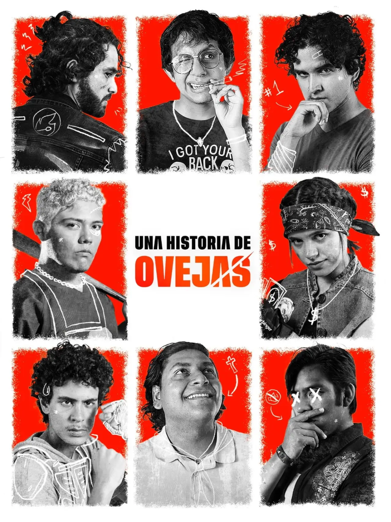 Plakat filmowy "Una Historia de Ovejas y Luciérnagas"