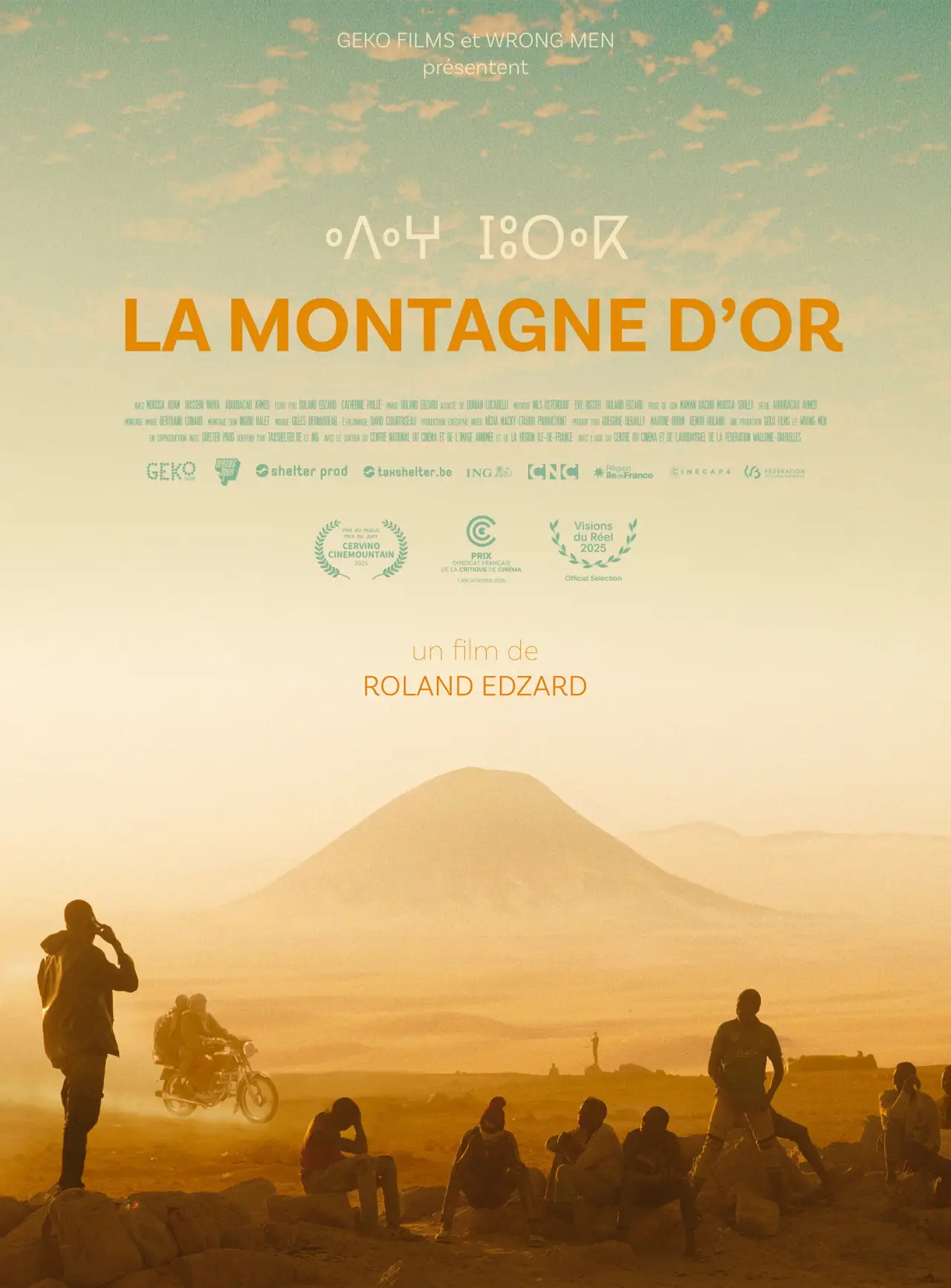 Plakat filmowy "La Montagne d’or"