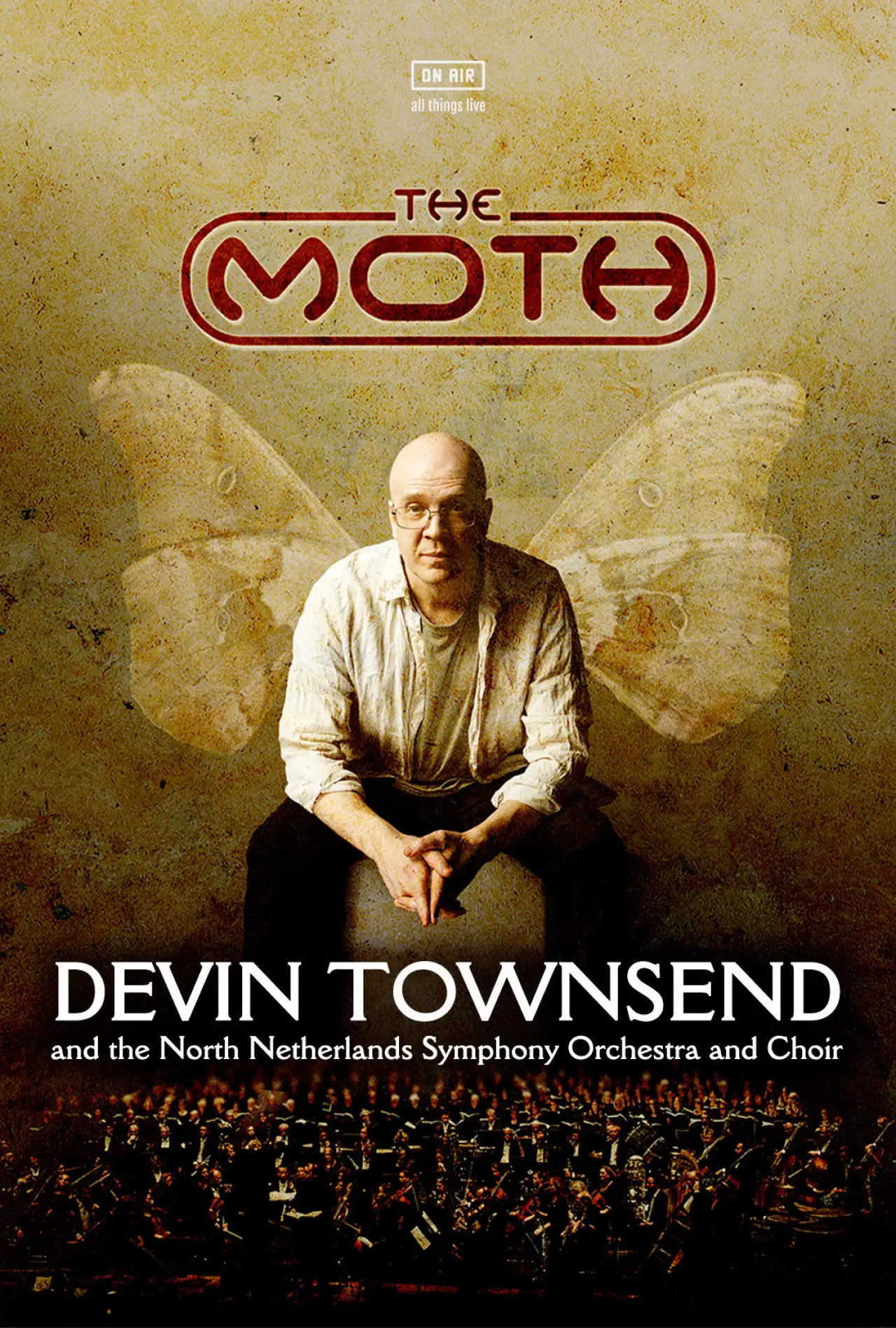 Plakat filmowy "Devin Townsend: The Moth"
