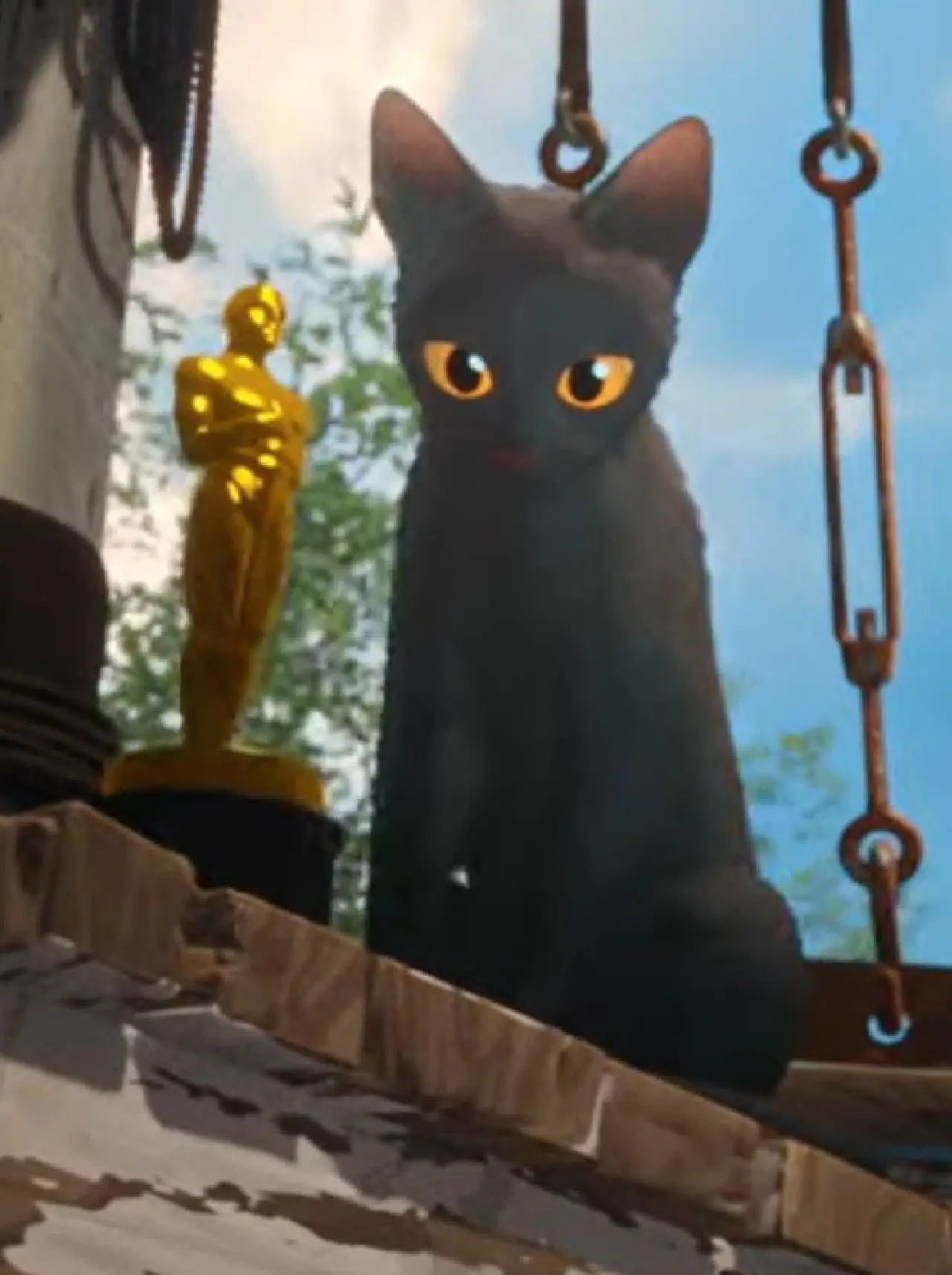 Plakat filmowy "Aizliegtais panēmiens. Sapņu kaķis"