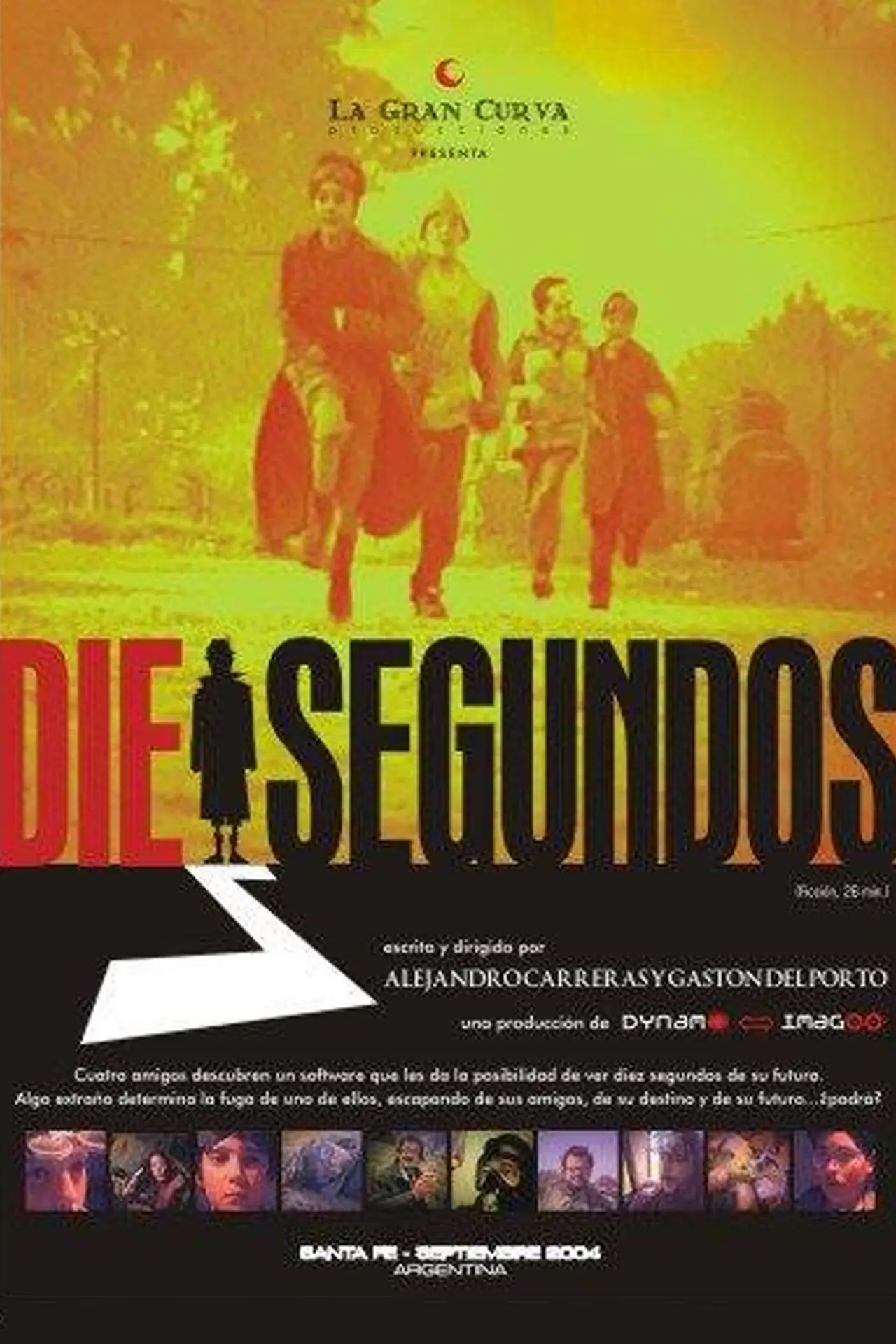 Plakat filmowy "10 segundos"