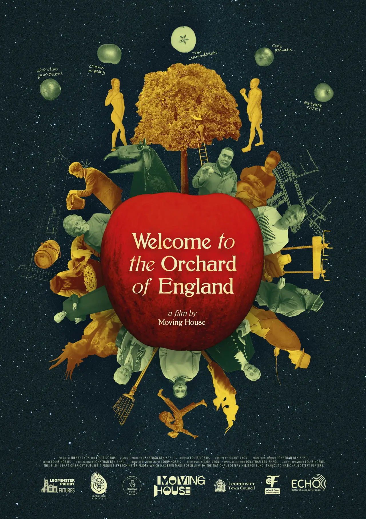 Plakat filmowy "Welcome to the Orchard of England"