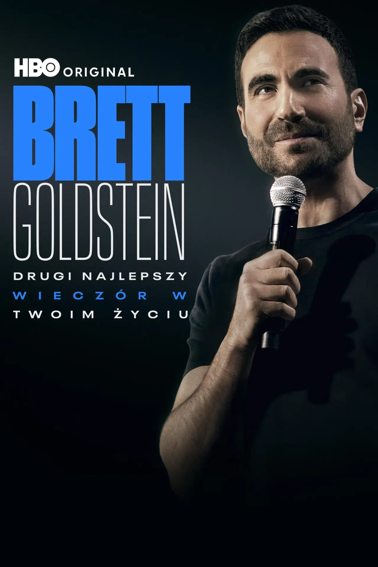 Plakat filmowy "Brett Goldstein: Drugi najlepszy wieczór w twoim życiu"