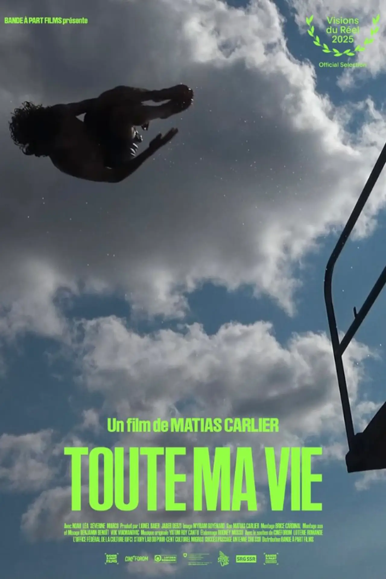 Plakat filmowy "Toute ma vie"