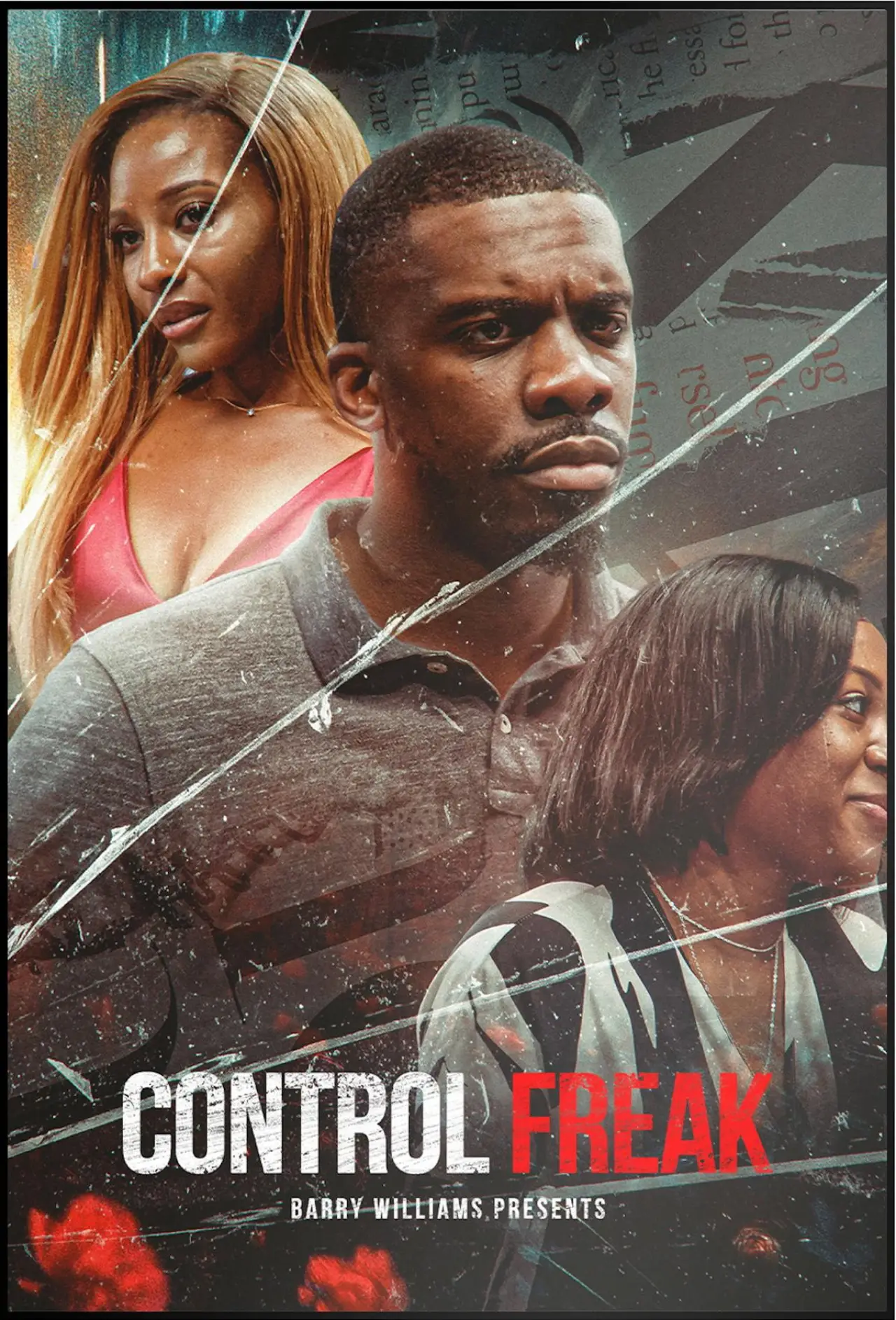 Plakat filmowy "Control Freak"