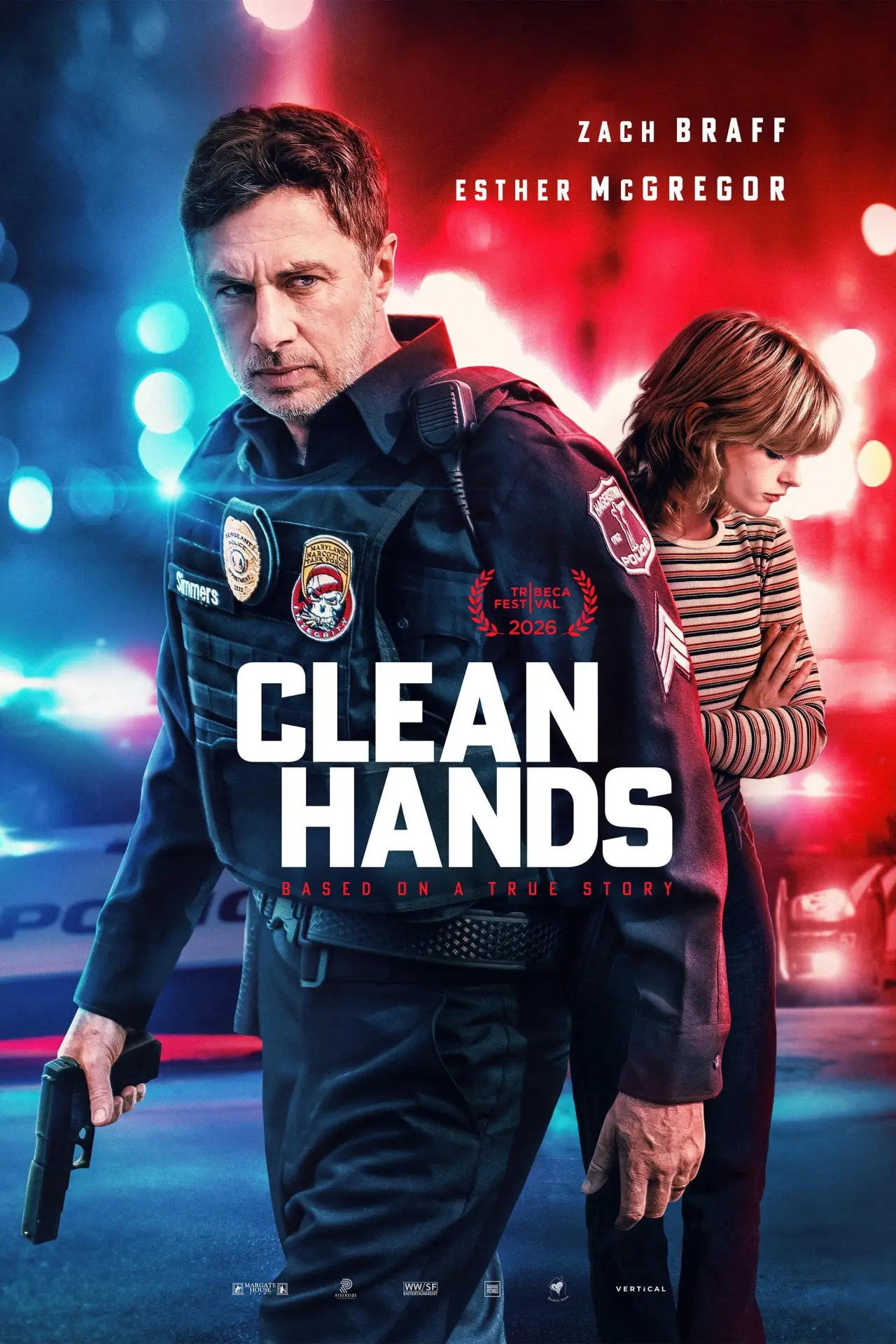 Plakat filmowy "Clean Hands"