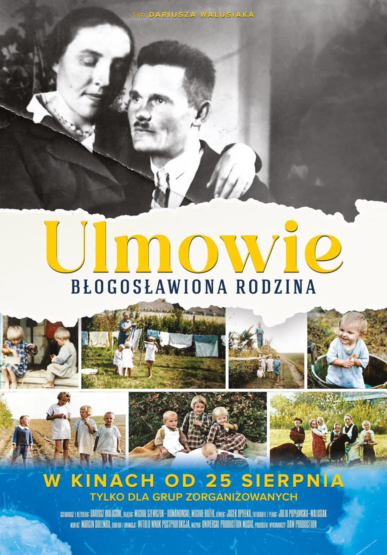 Plakat filmowy "Ulmowie. Błogosławiona rodzina"