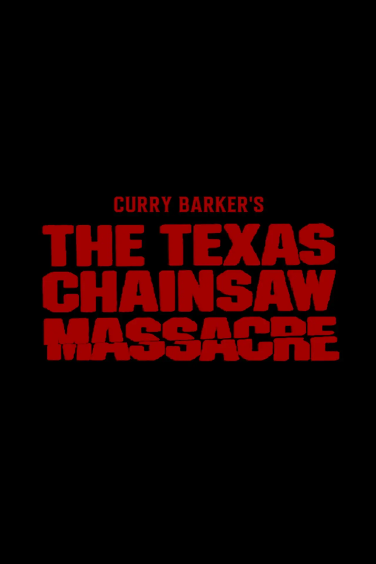 Plakat filmowy "Untitled Texas Chainsaw Massacre Film"