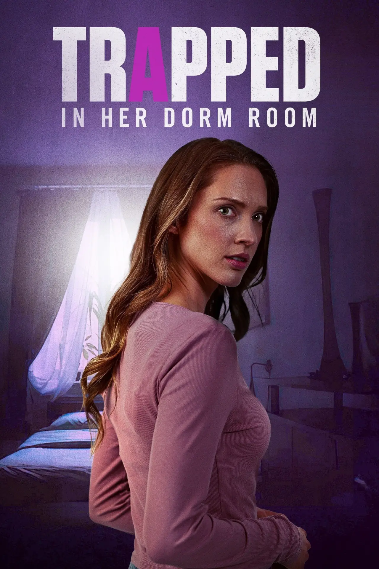 Plakat filmowy "Trapped in Her Dorm Room"