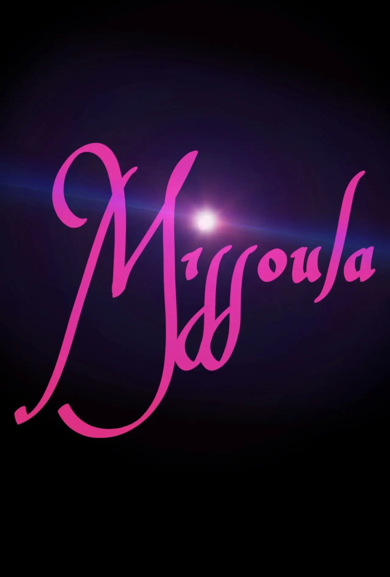 Plakat filmowy "Missoula"