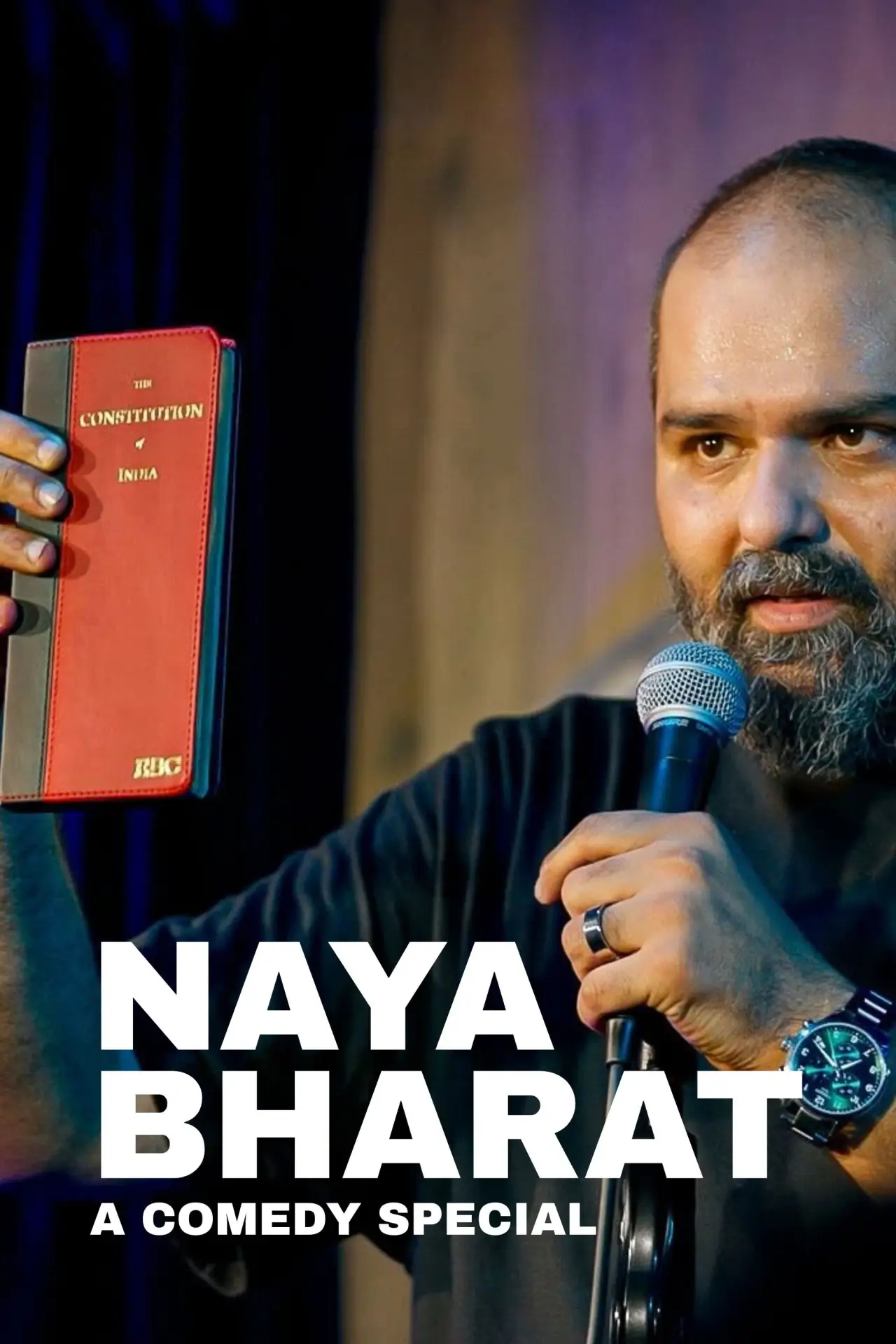 Plakat filmowy "Naya Bharat"