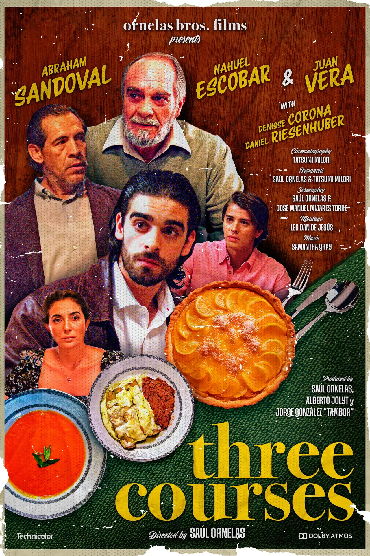Plakat filmowy "Tres Tiempos"