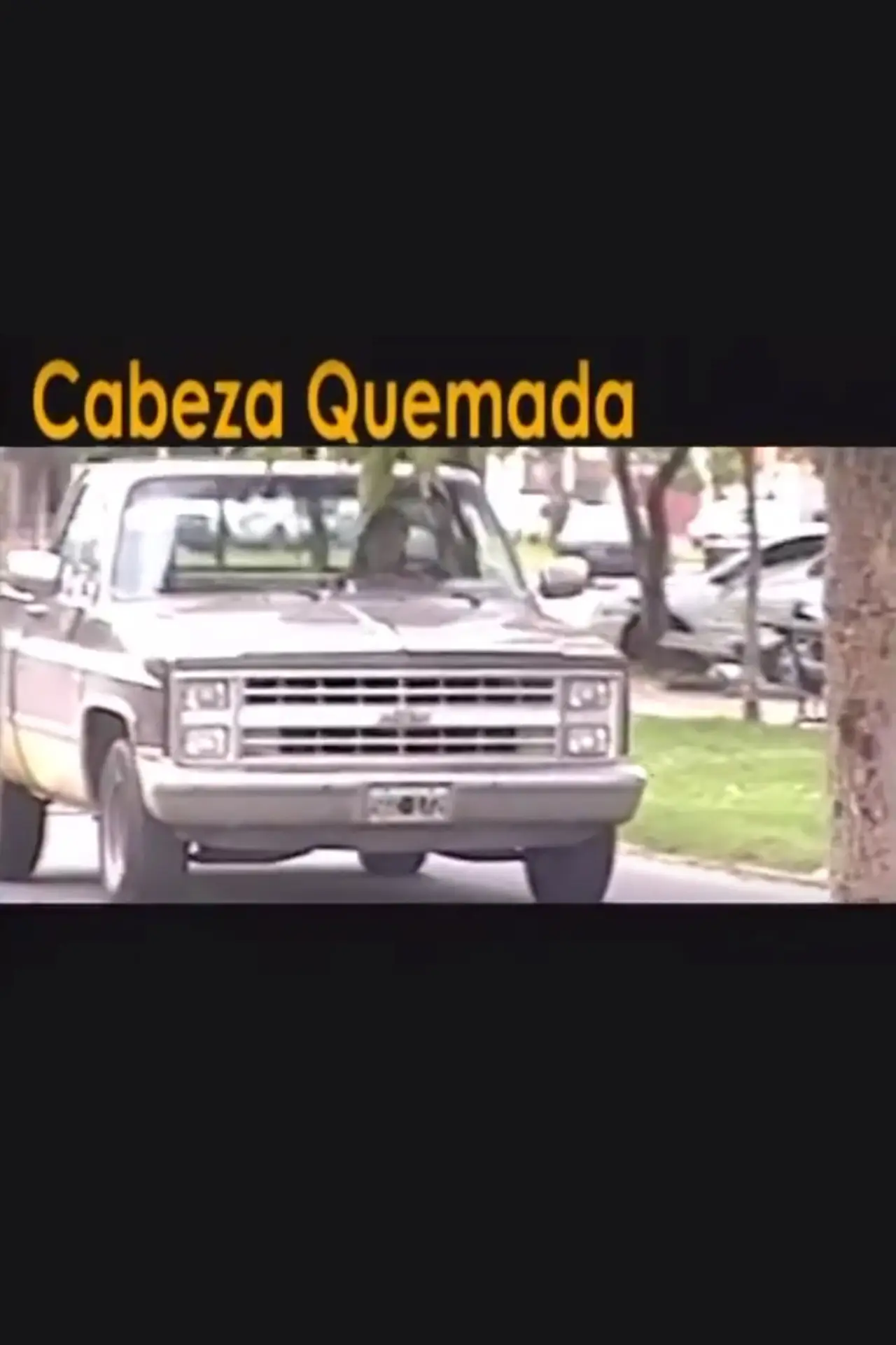 Plakat filmowy "Cabeza quemada"