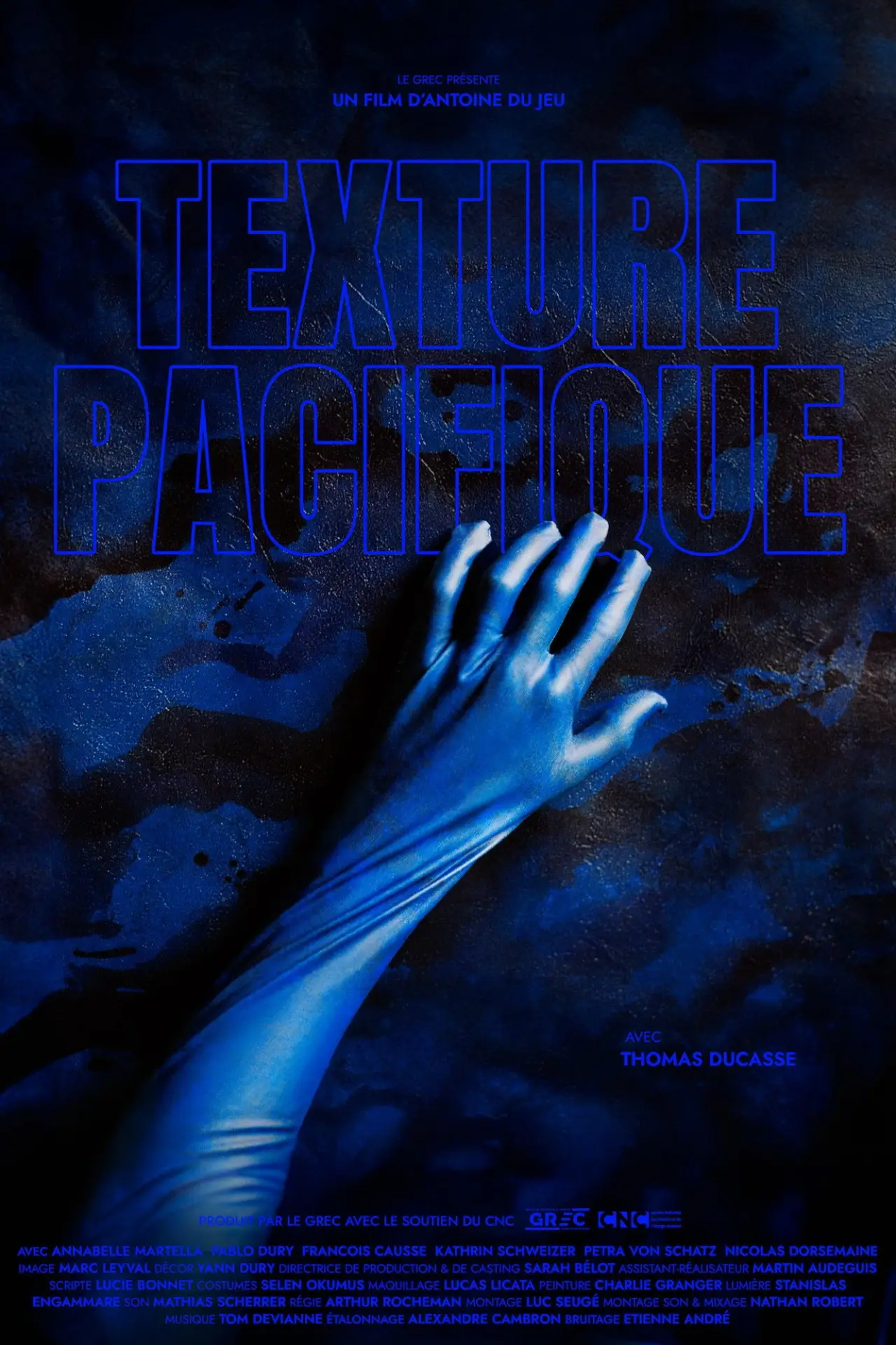Plakat filmowy "Texture pacifique"