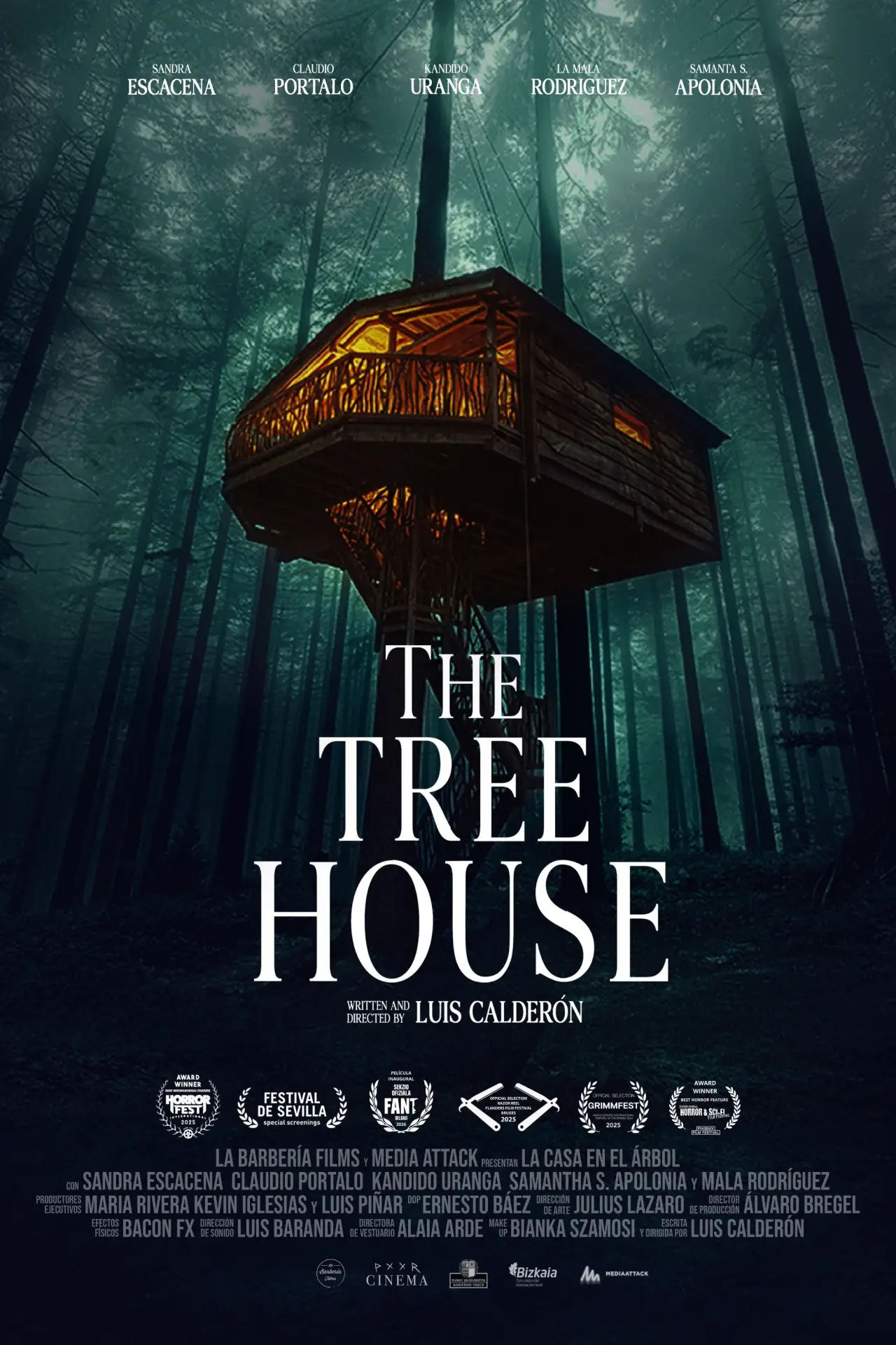 Plakat filmowy "La casa en el árbol"
