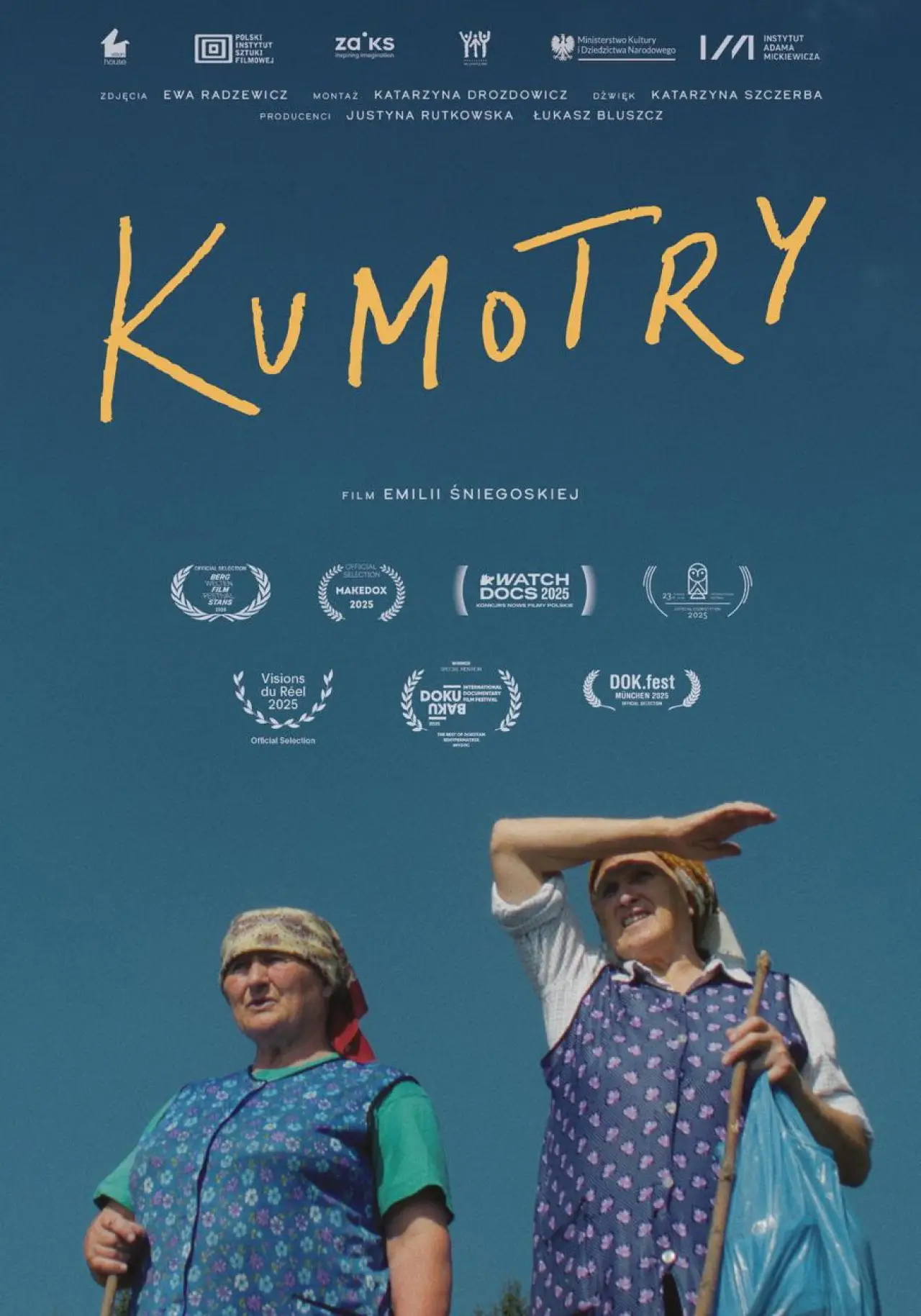Plakat filmowy "Kumotry"