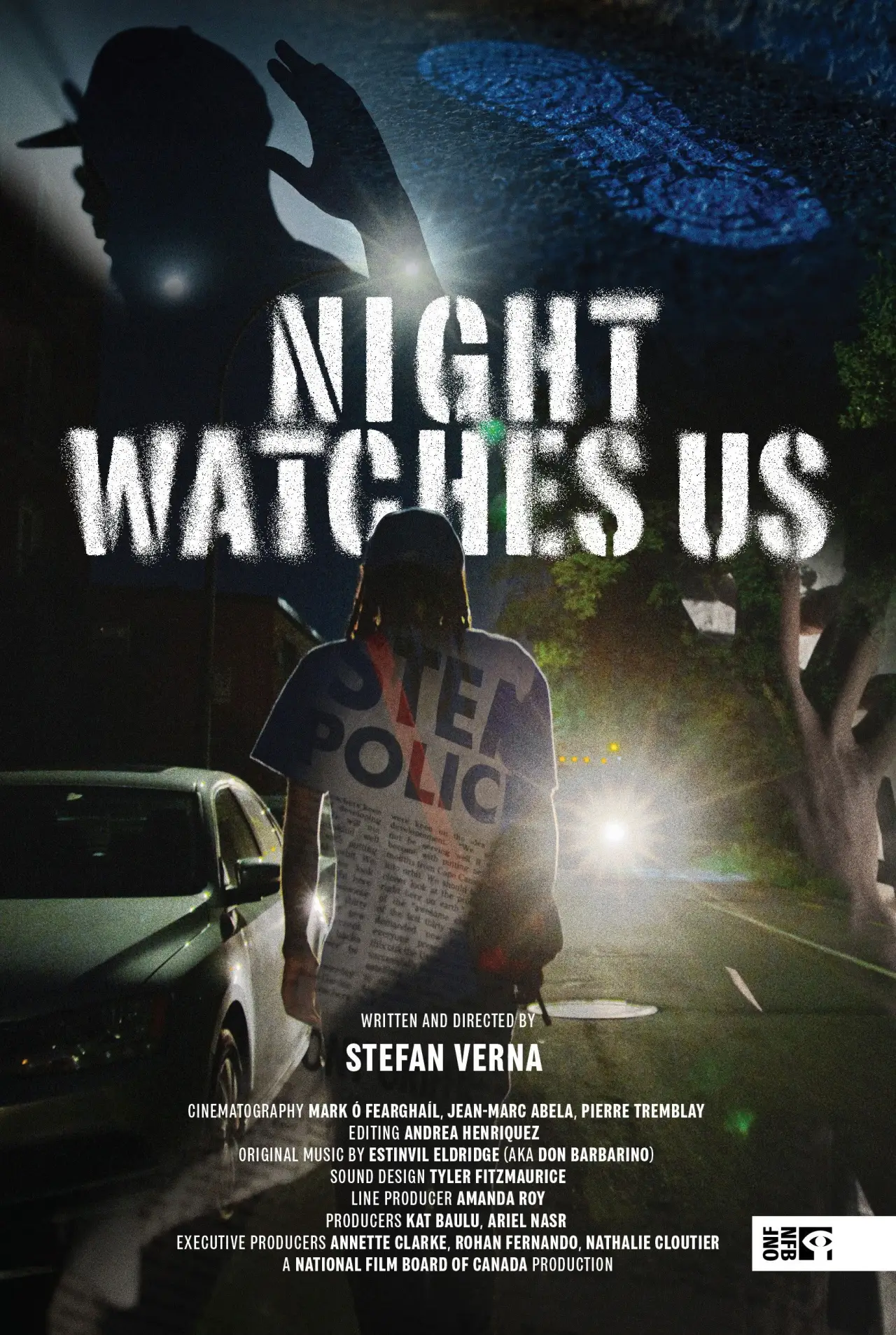 Plakat filmowy "Night Watches Us"