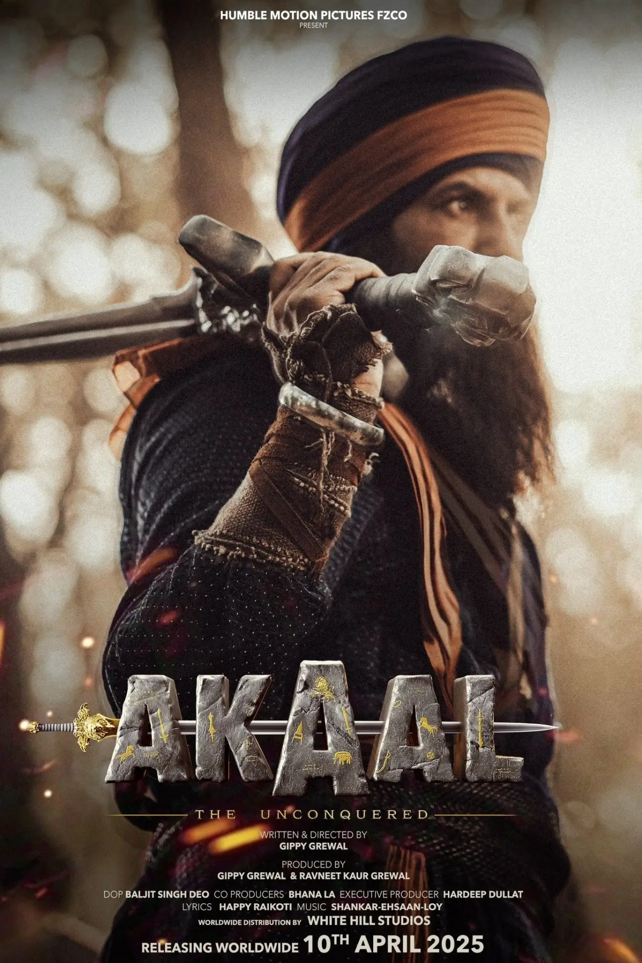 Plakat filmowy "ਅਕਾਲ: ਅਣਜਿੱਤ"