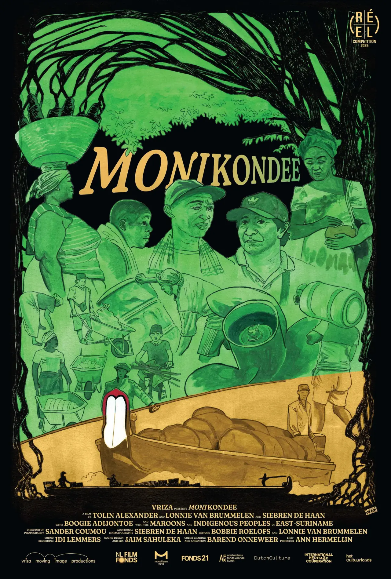Plakat filmowy "Monikondee"