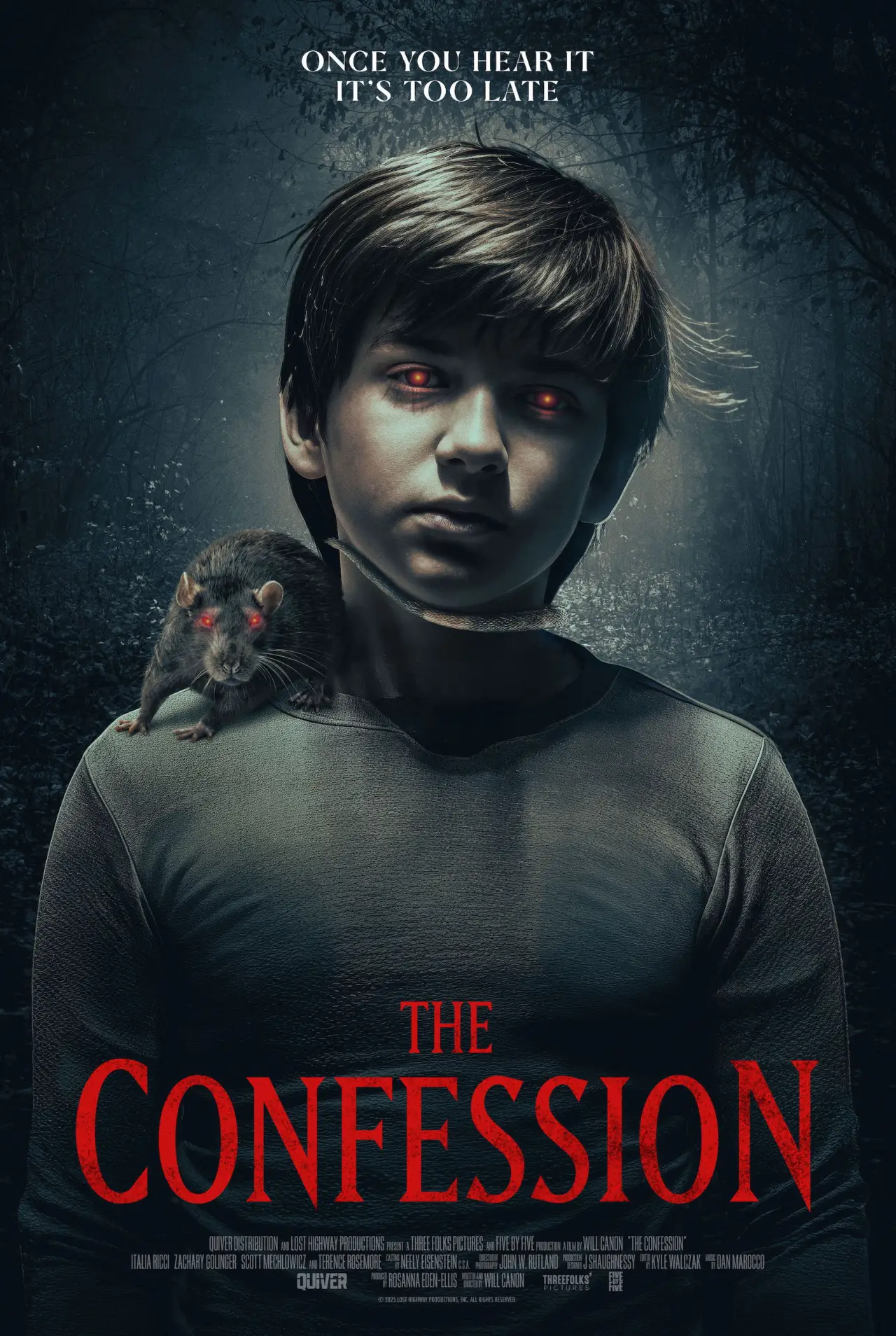 Plakat filmowy "The Confession"