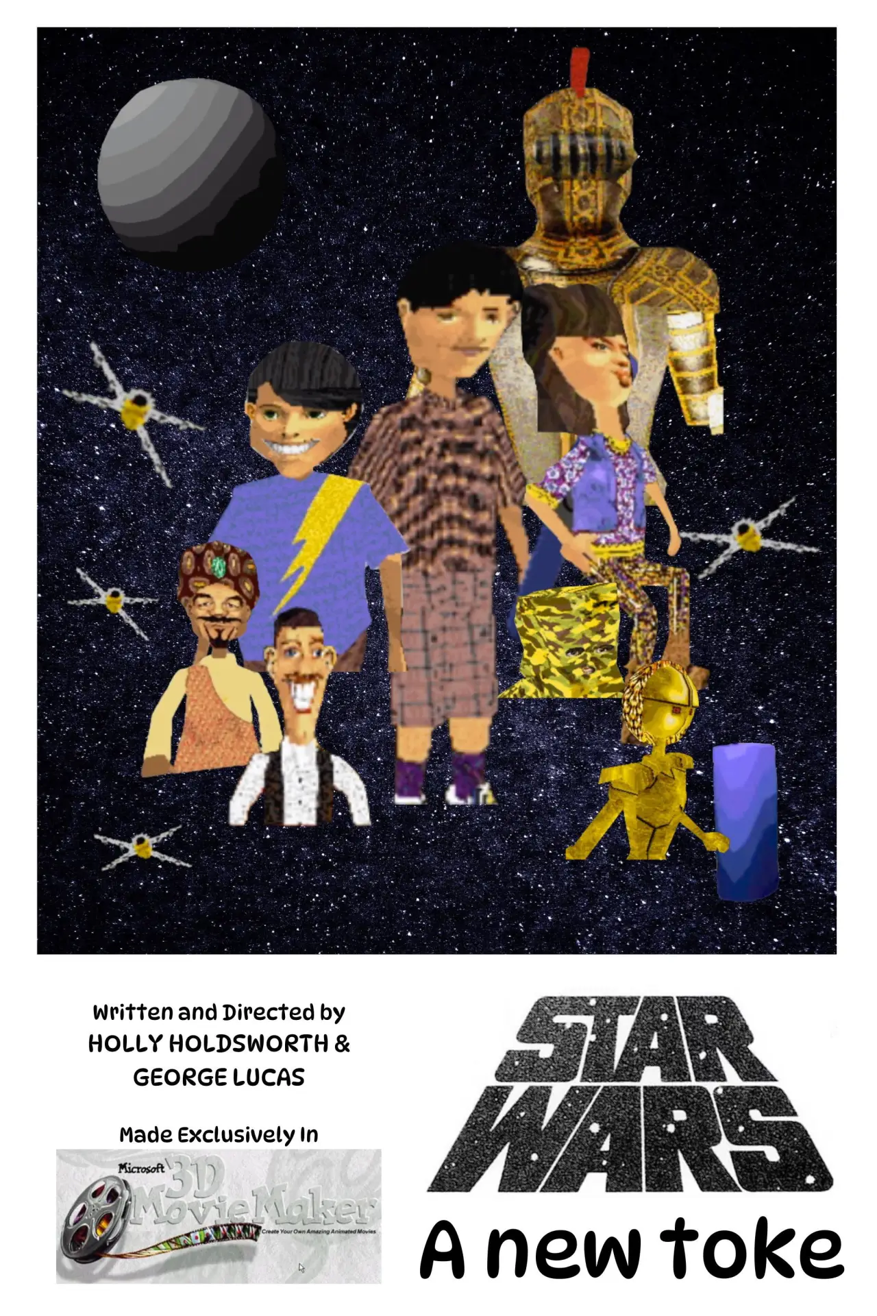 Plakat filmowy "Star Wars: A New Toke"