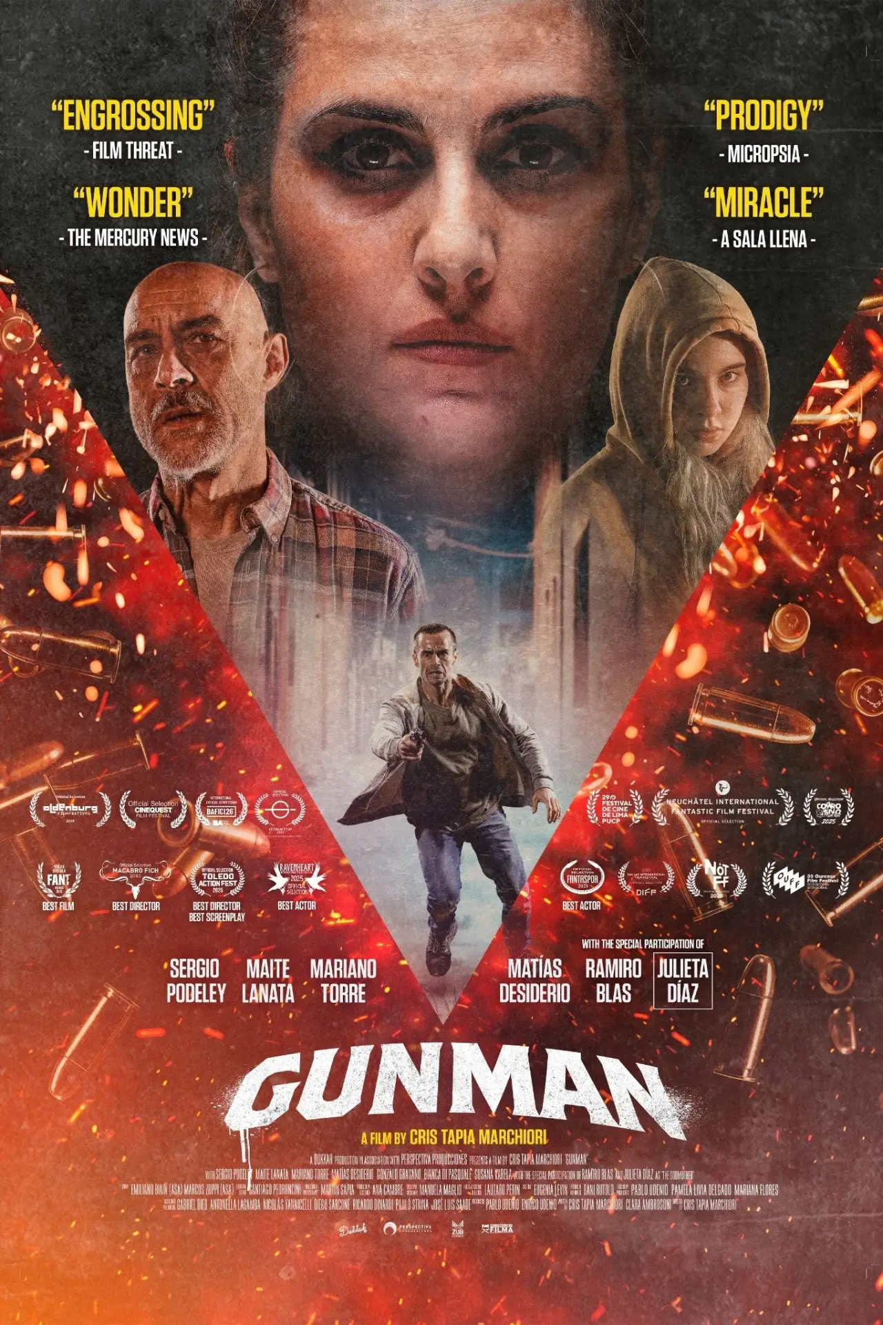 Plakat filmowy "Gatillero"