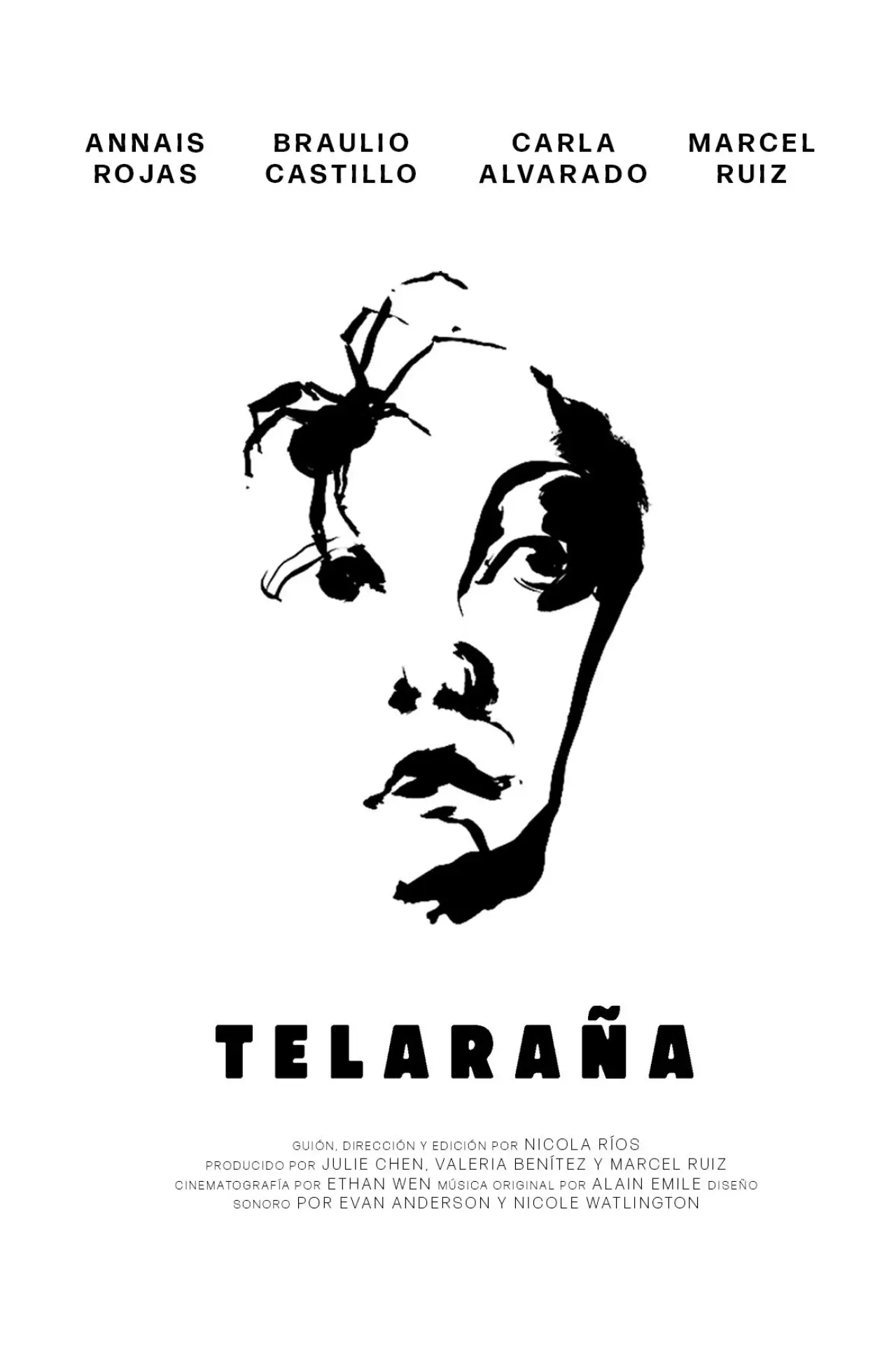 Plakat filmowy "Telaraña"