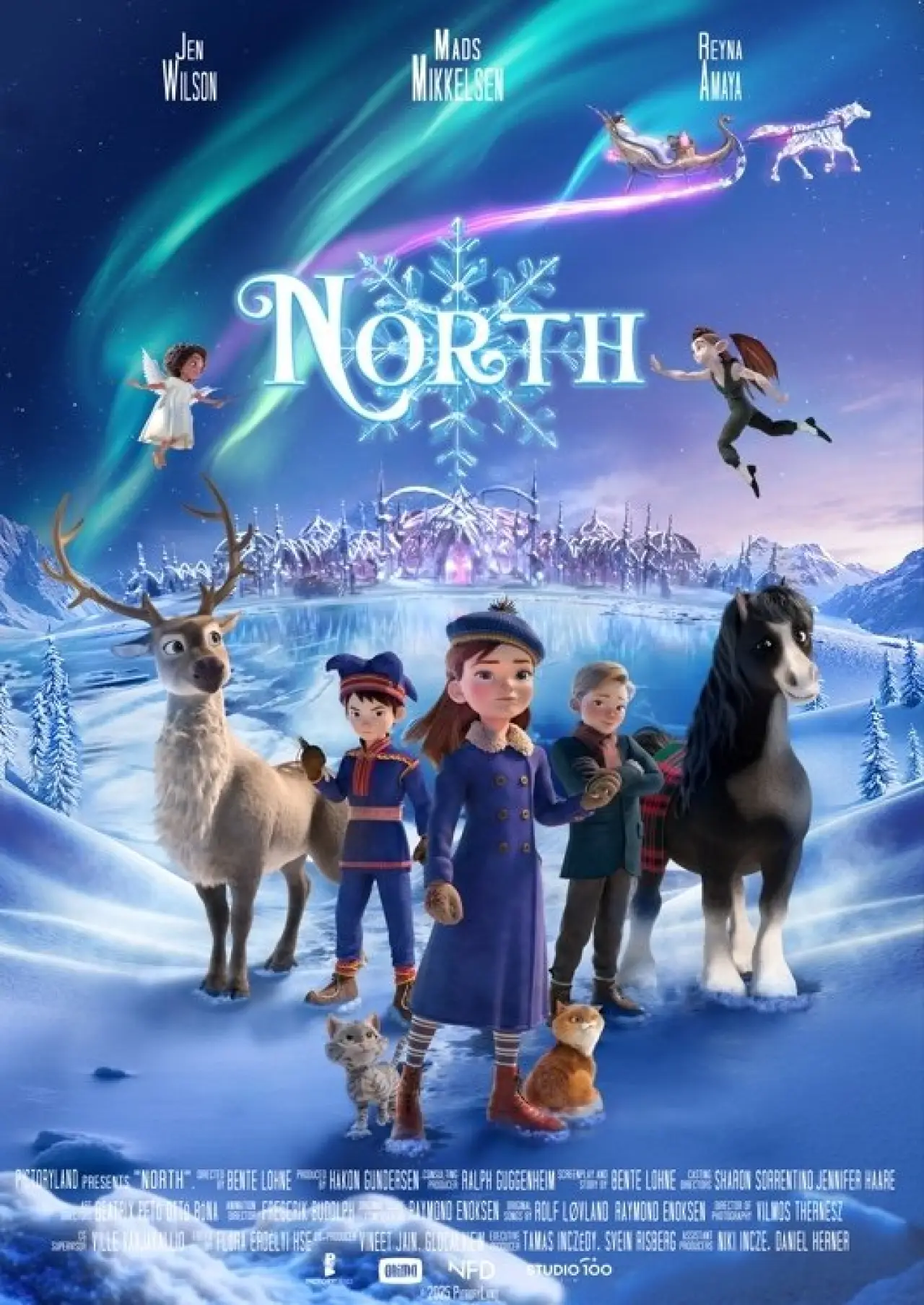 Plakat filmowy "Reisen mot Nord"