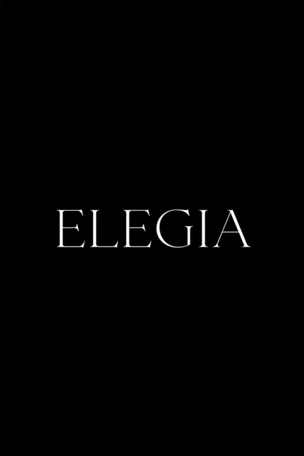 Plakat filmowy "Elegia"