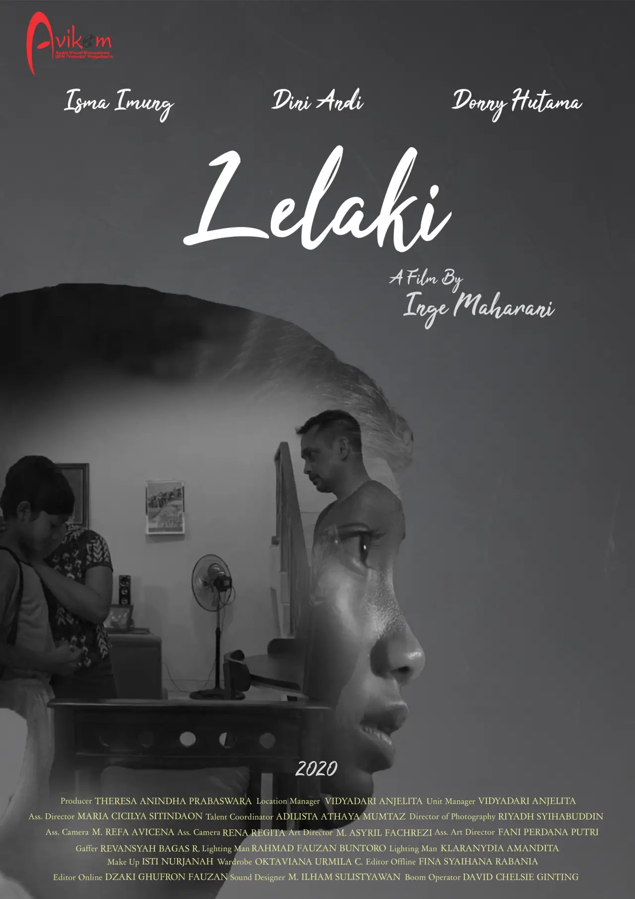 Plakat filmowy "Lelaki"