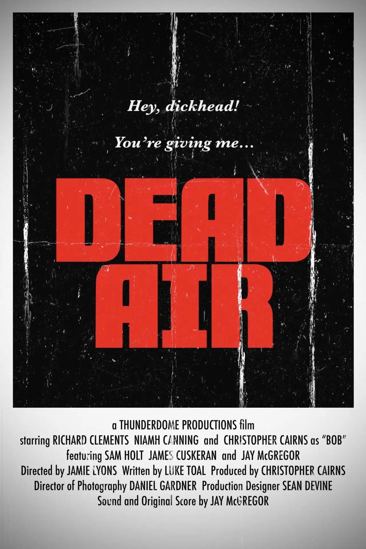 Plakat filmowy "Dead Air"