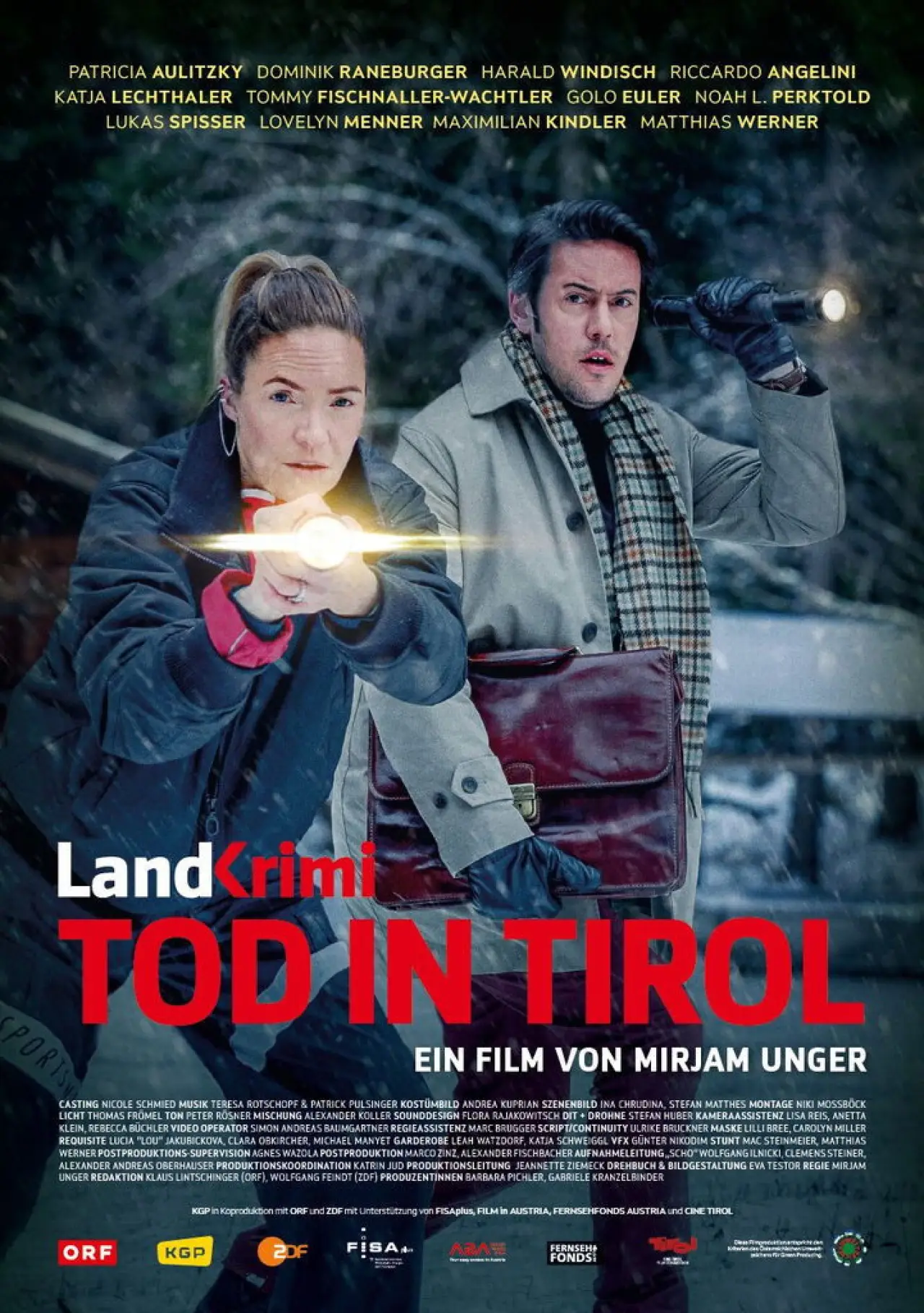 Plakat filmowy "Tod in Tirol"