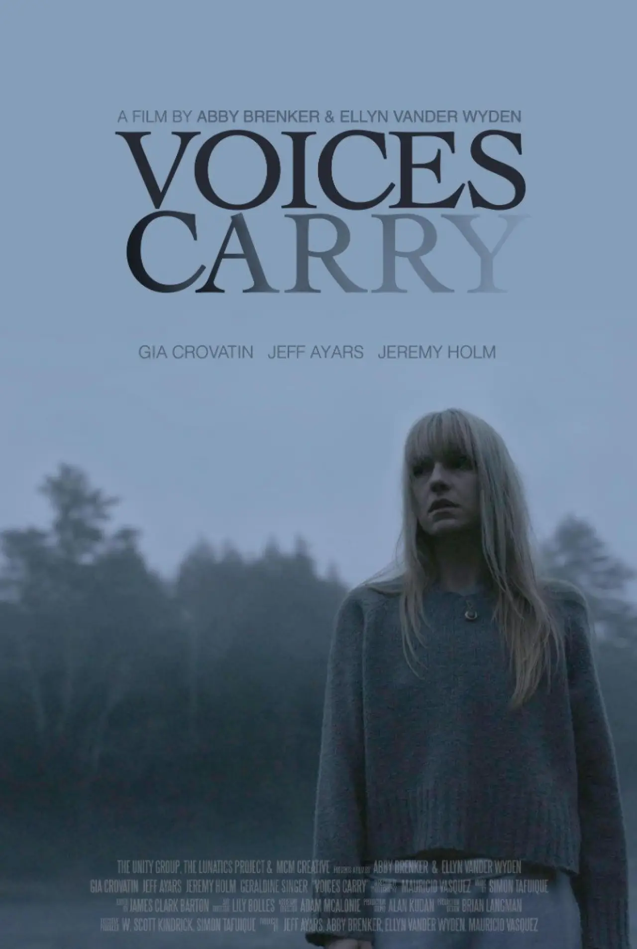 Plakat filmowy "Voices Carry"