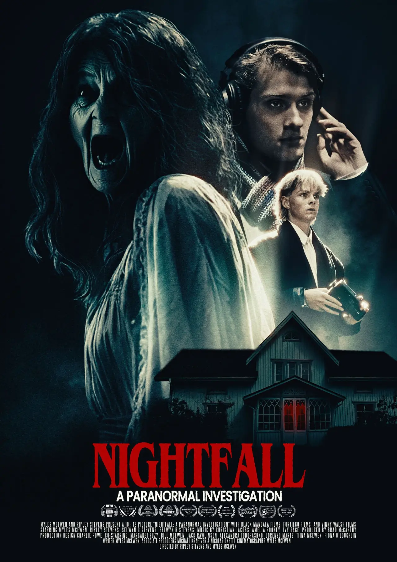 Plakat filmowy "Nightfall: A Paranormal Investigation"
