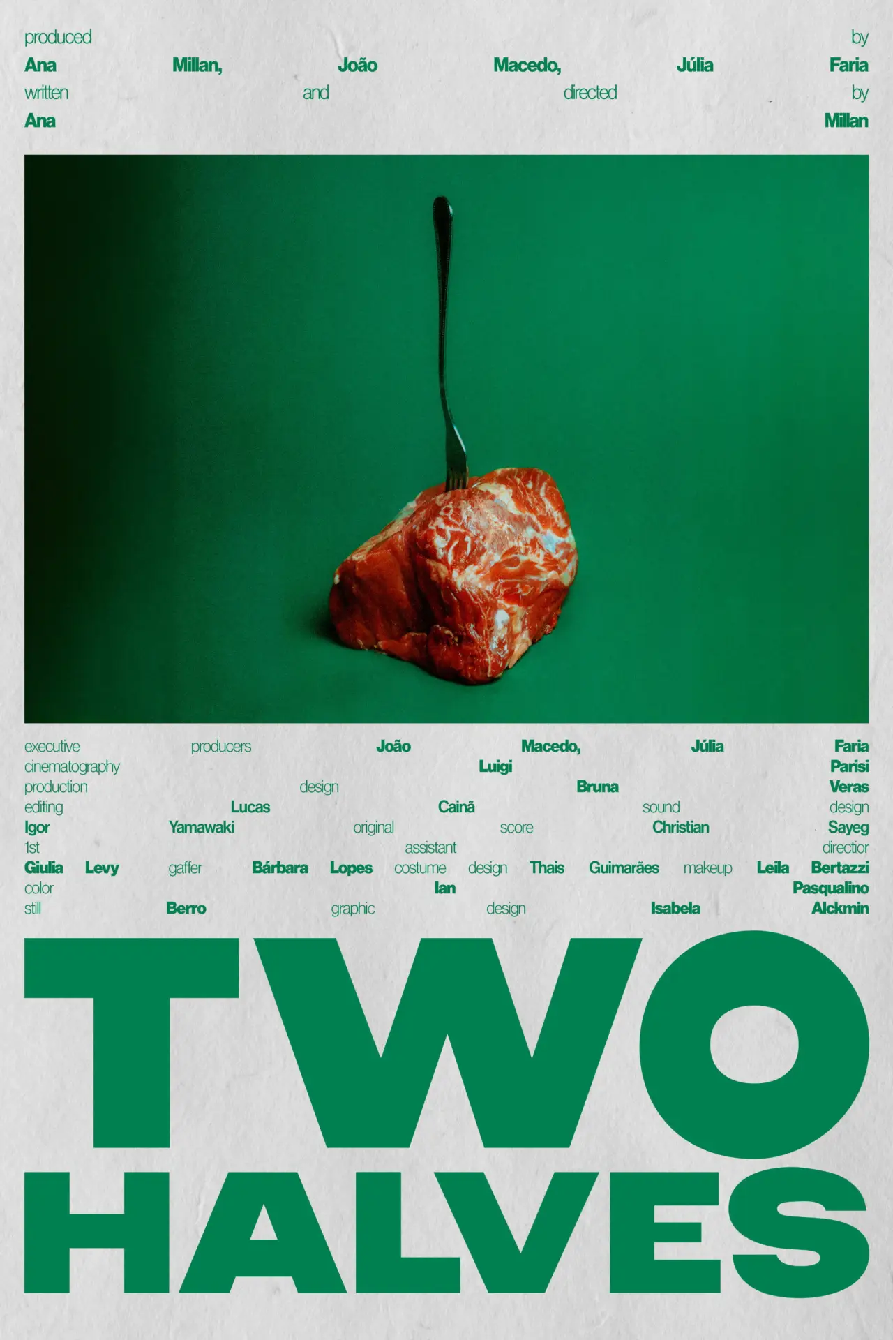 Plakat filmowy "A Dois"